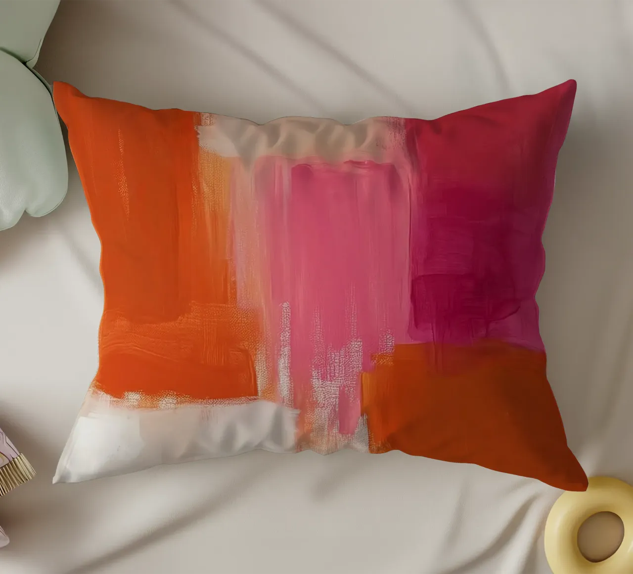 Colori astratti cuscino da Katja Stehle Design