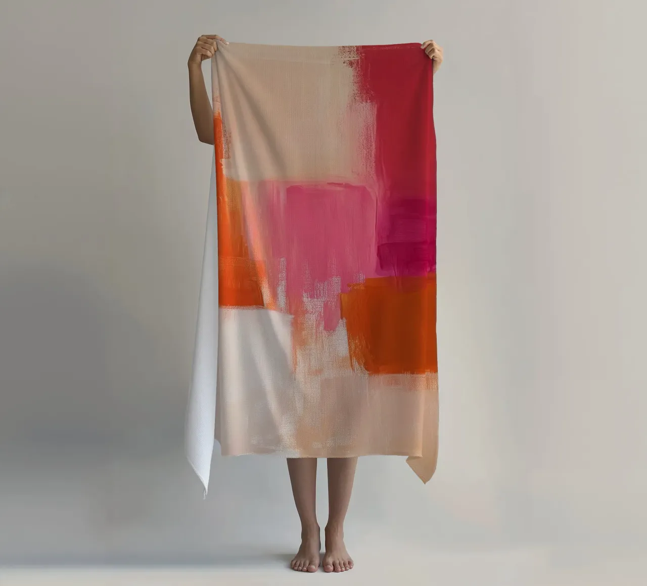 Colori astratti telo mare da Katja Stehle Design
