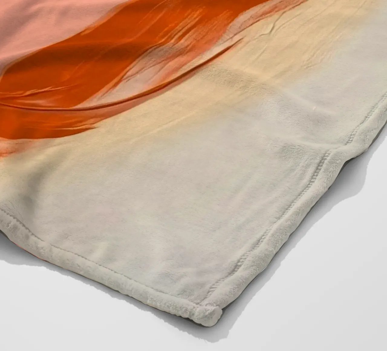 Pennellate astratte coperta in pile da Katja Stehle Design