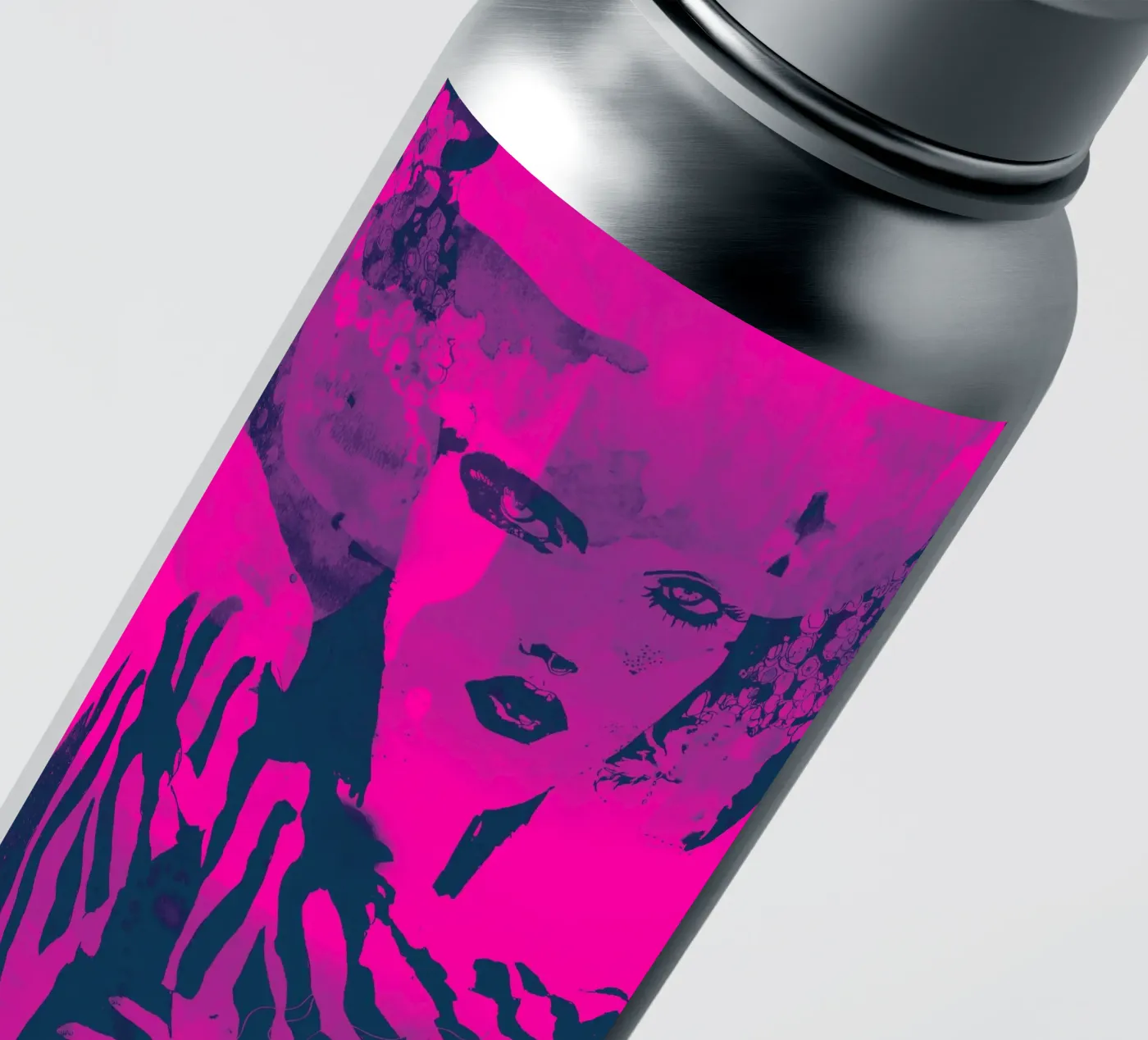 fuchsia sticker by Giulio Iurissevich
