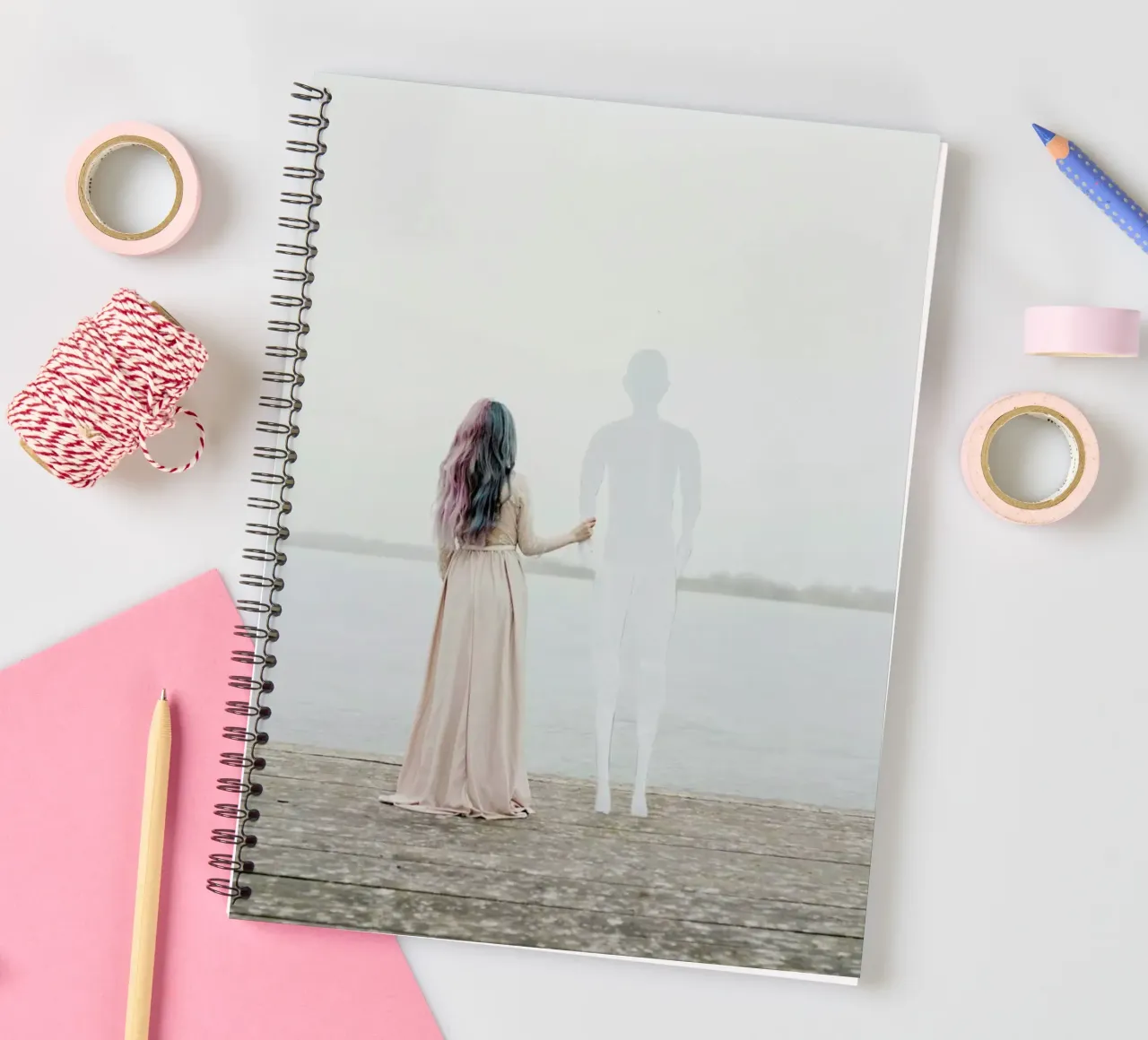 Imaginary Love cuaderno de espiral de Jovana Rikalo