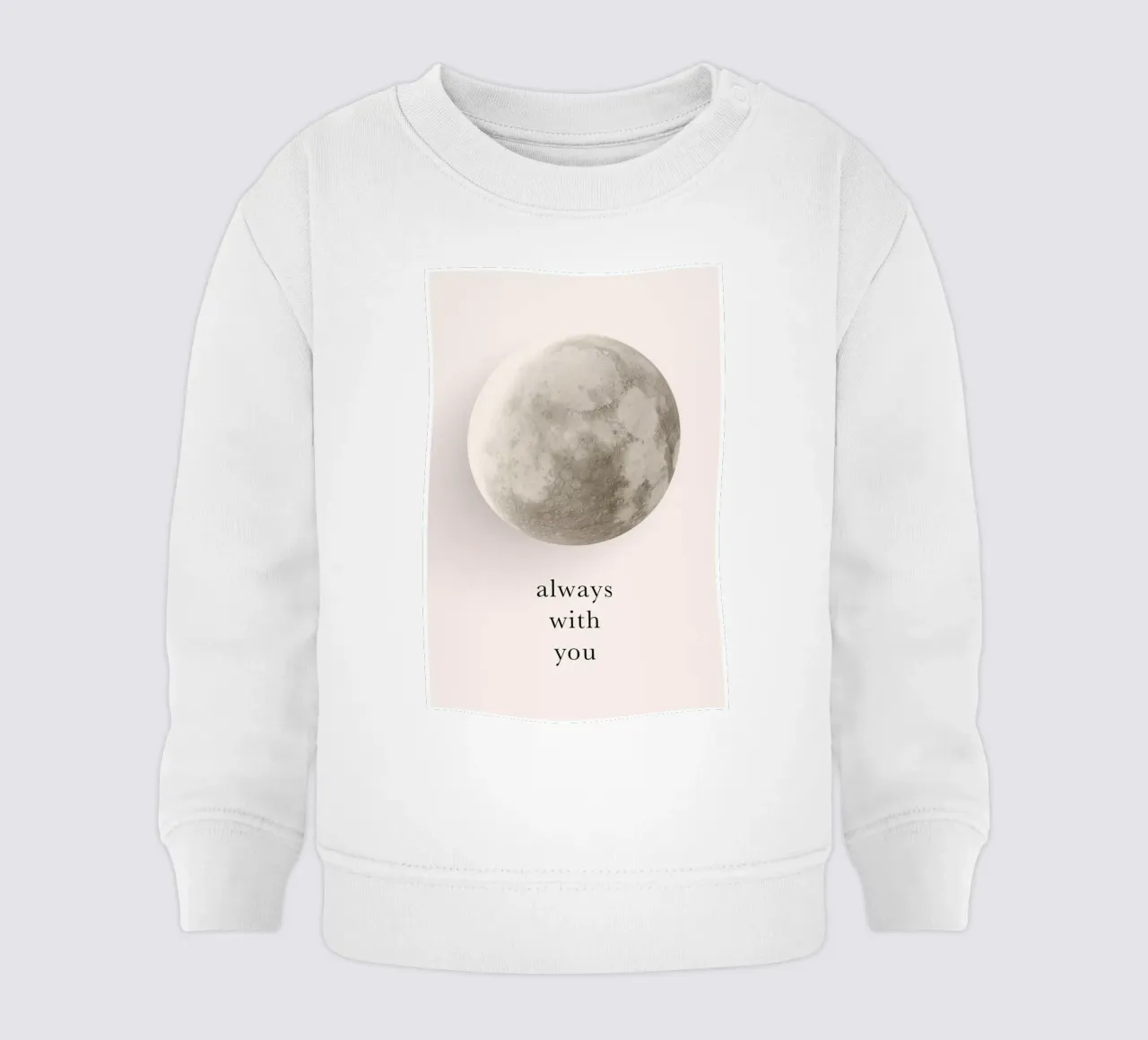 Always With You baby sweatshirt by Amy & Kurt