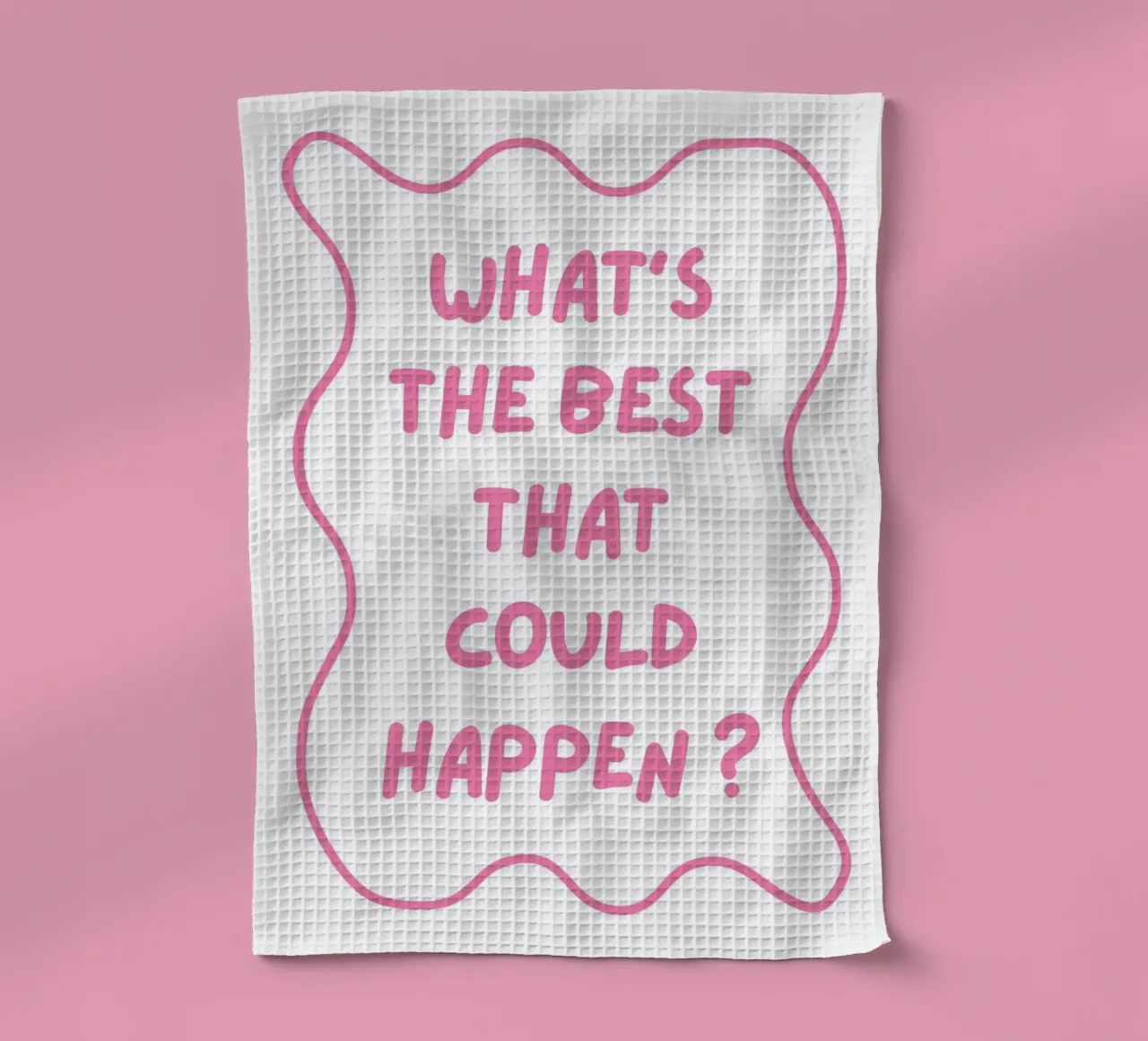Ce qui peut arriver de mieux, typographie, positif torchon de pdigitalprints