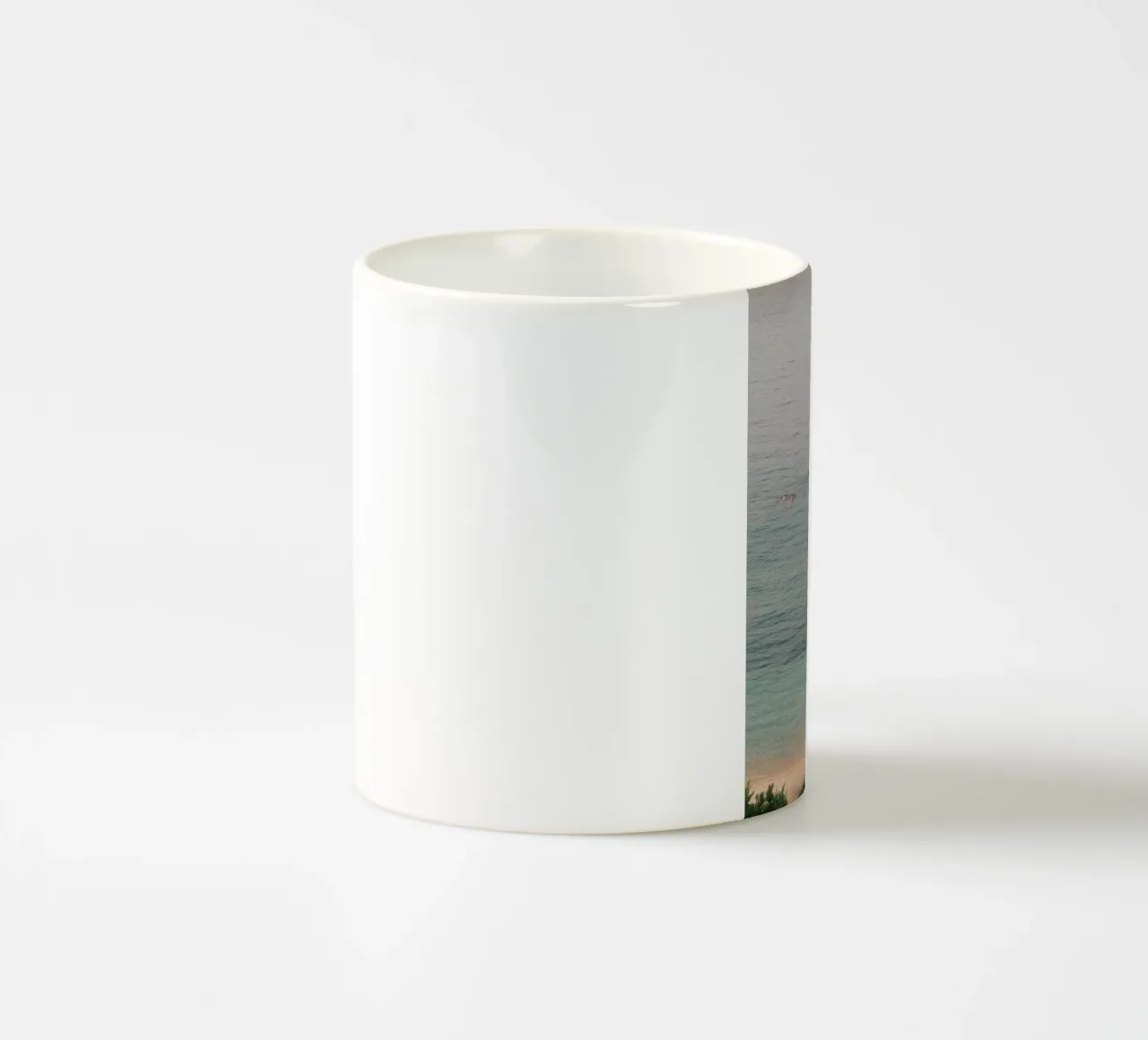 Pink Flamingo Float tazza in ceramica da FujiPrints