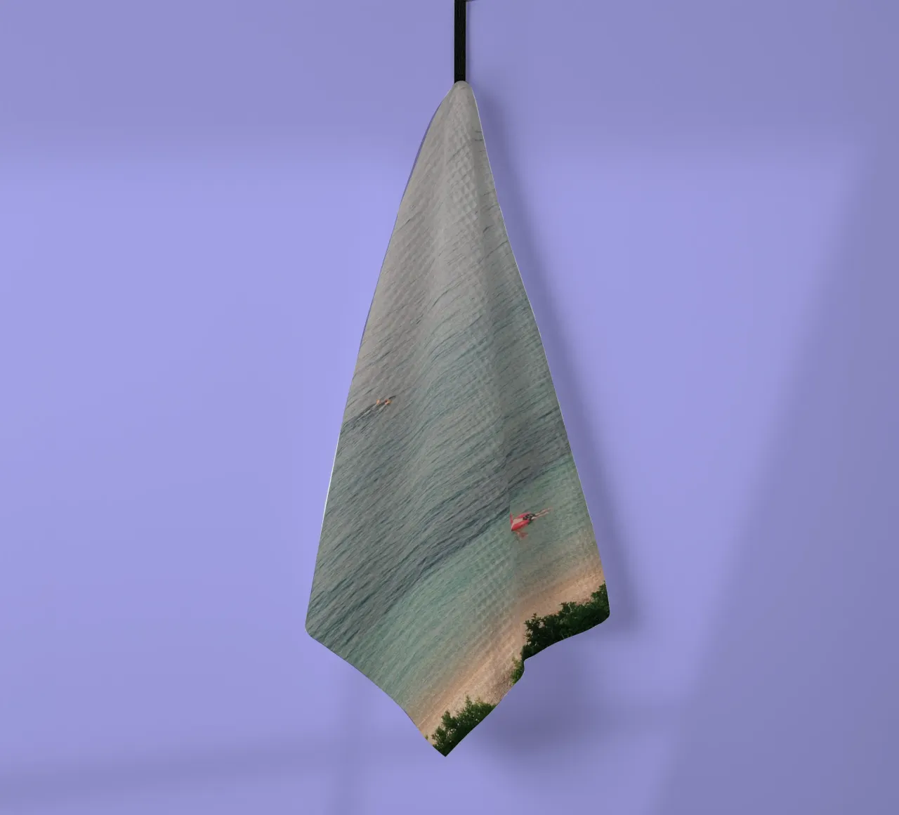 Pink Flamingo Float canovaccio da cucina da FujiPrints