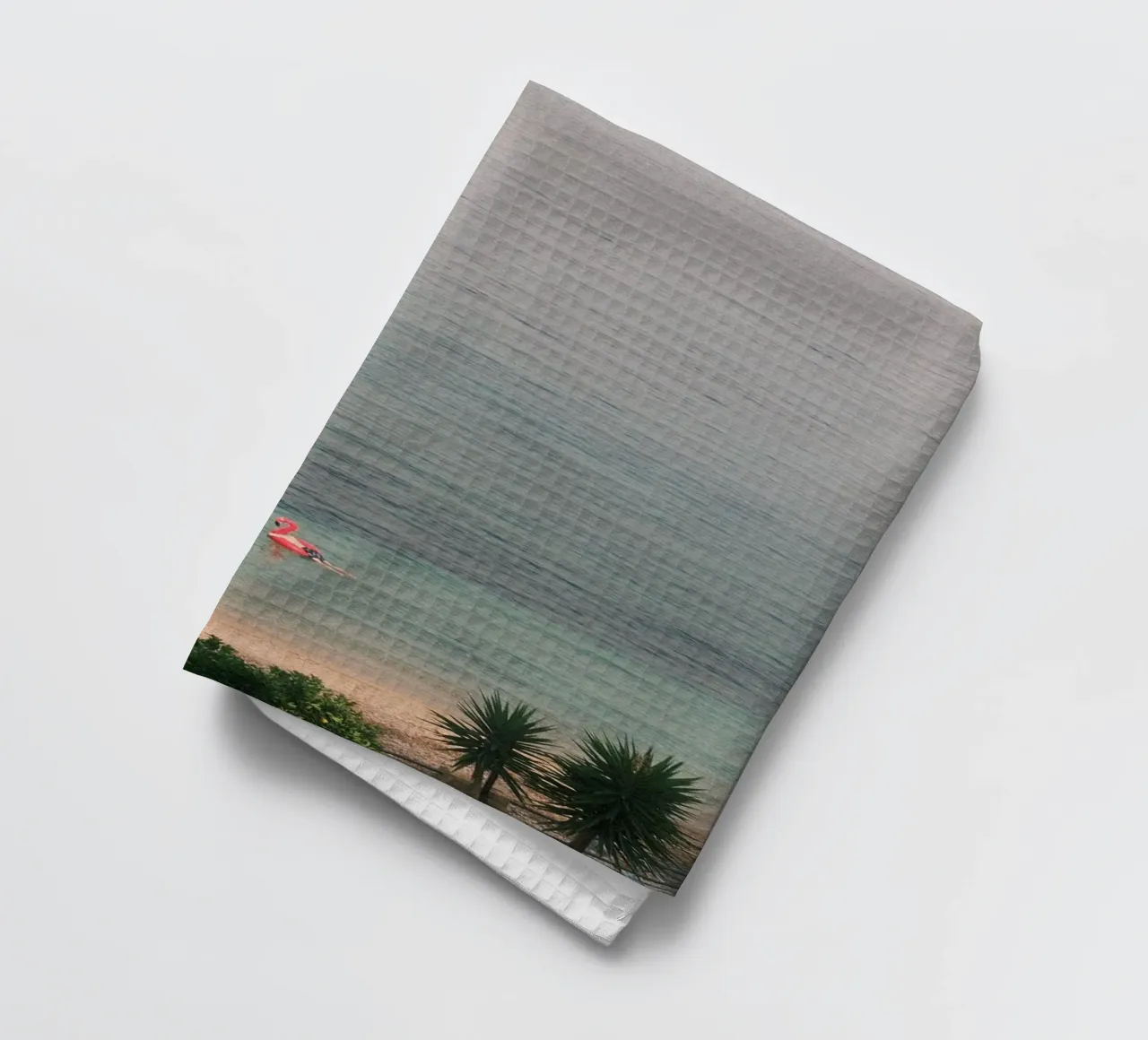 Pink Flamingo Float canovaccio da cucina da FujiPrints