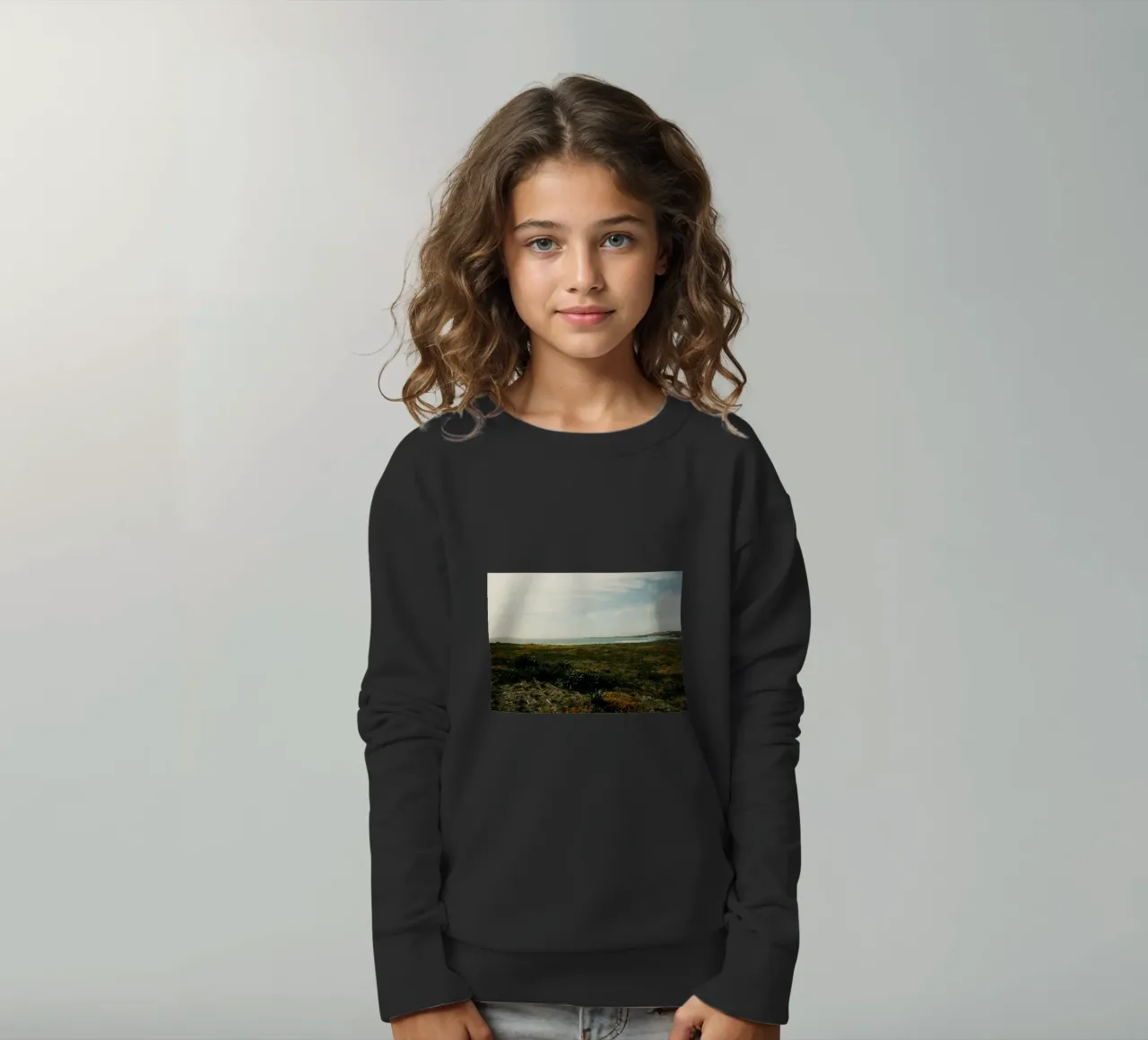 Golden Fields felpa bambino da FujiPrints