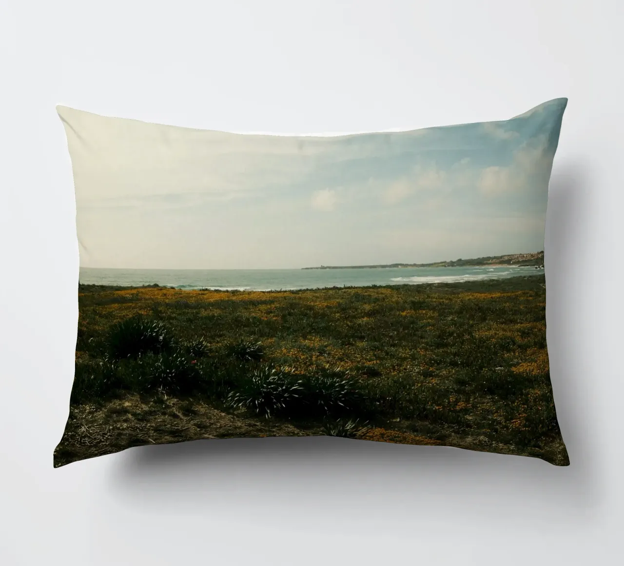 Golden Fields cuscino da FujiPrints