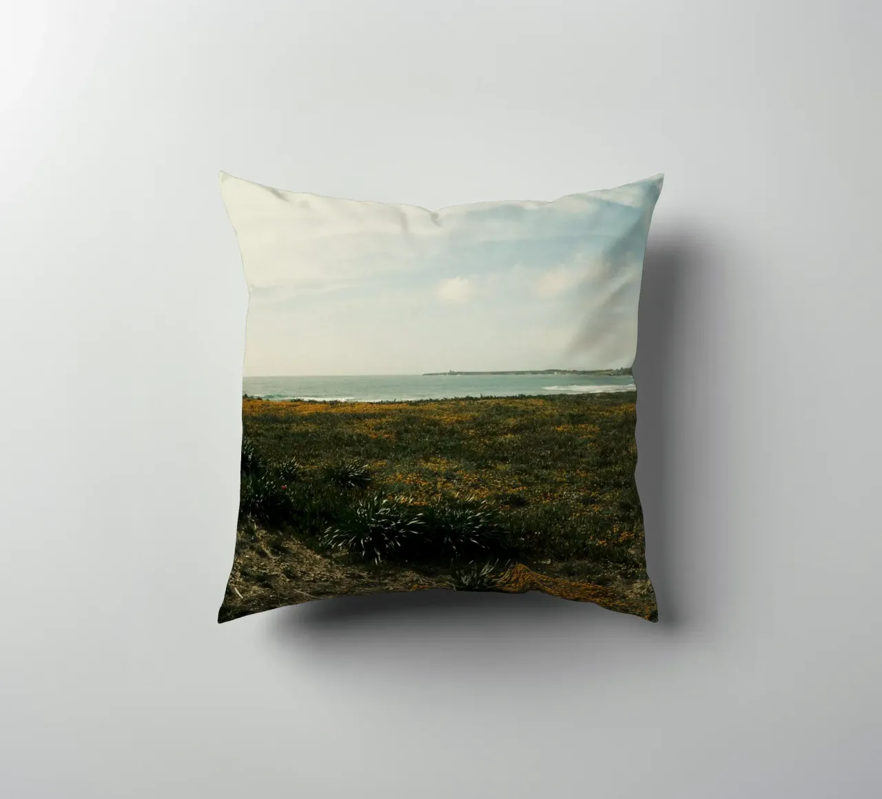 Golden Fields cuscino da FujiPrints