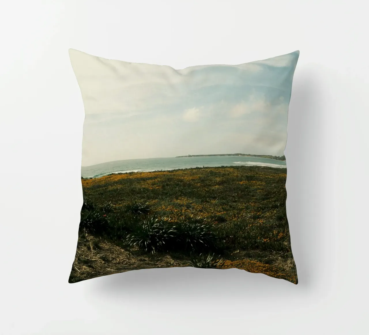 Golden Fields cuscino da FujiPrints