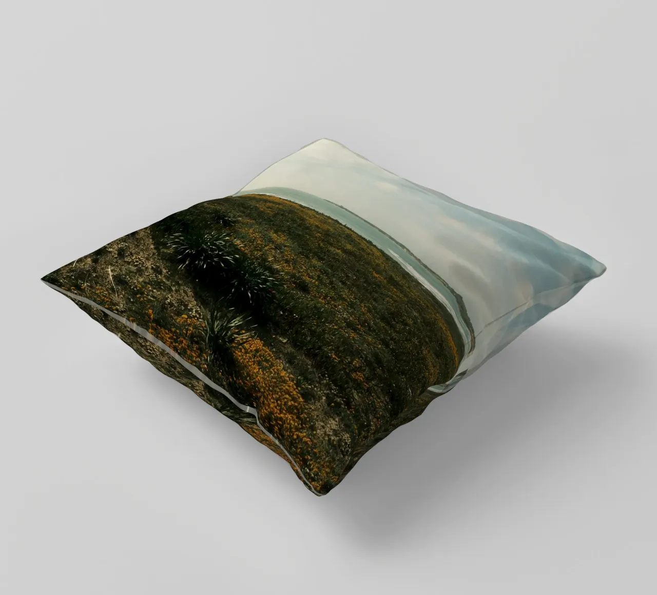 Golden Fields cuscino da FujiPrints