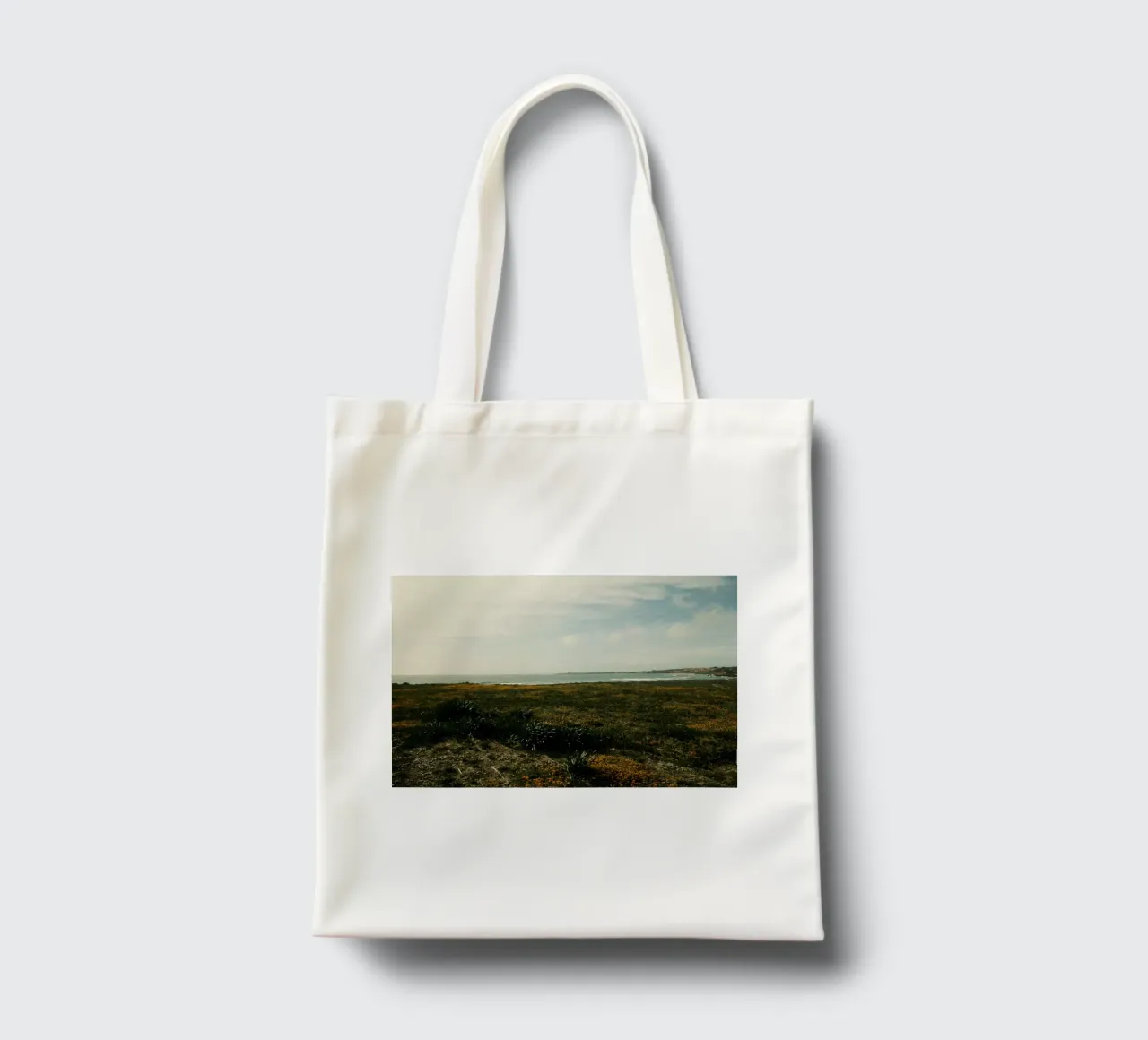 Golden Fields borsa in juta da FujiPrints