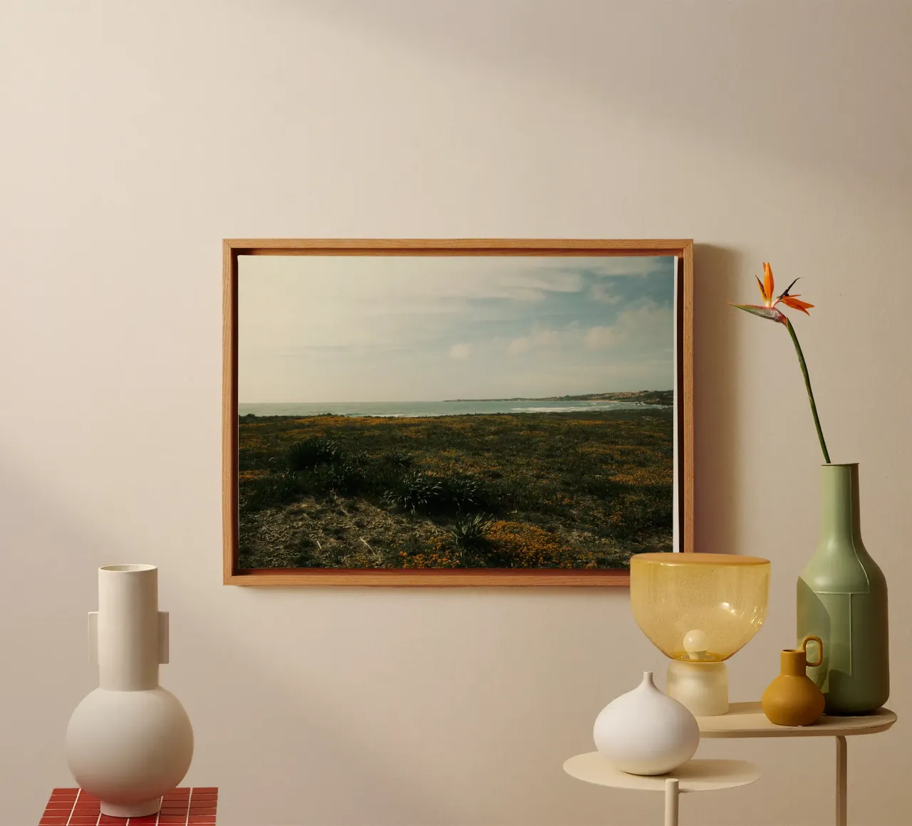 Golden Fields tela da FujiPrints