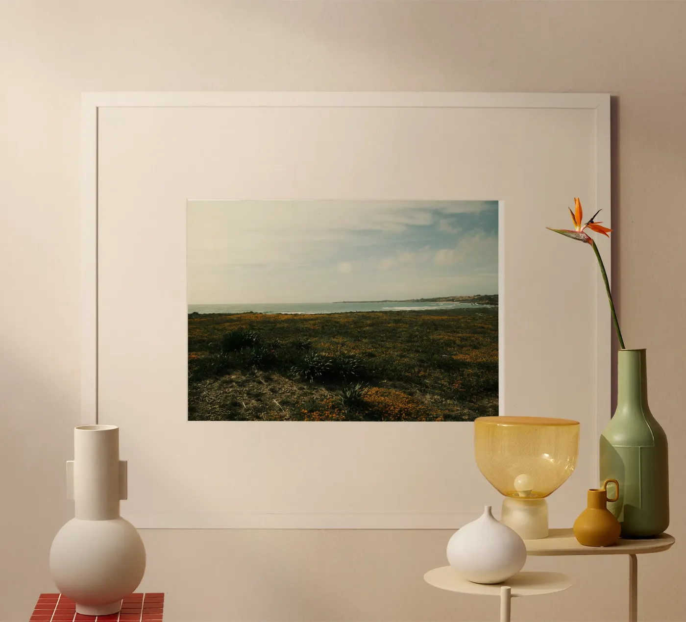 Golden Fields poster van FujiPrints