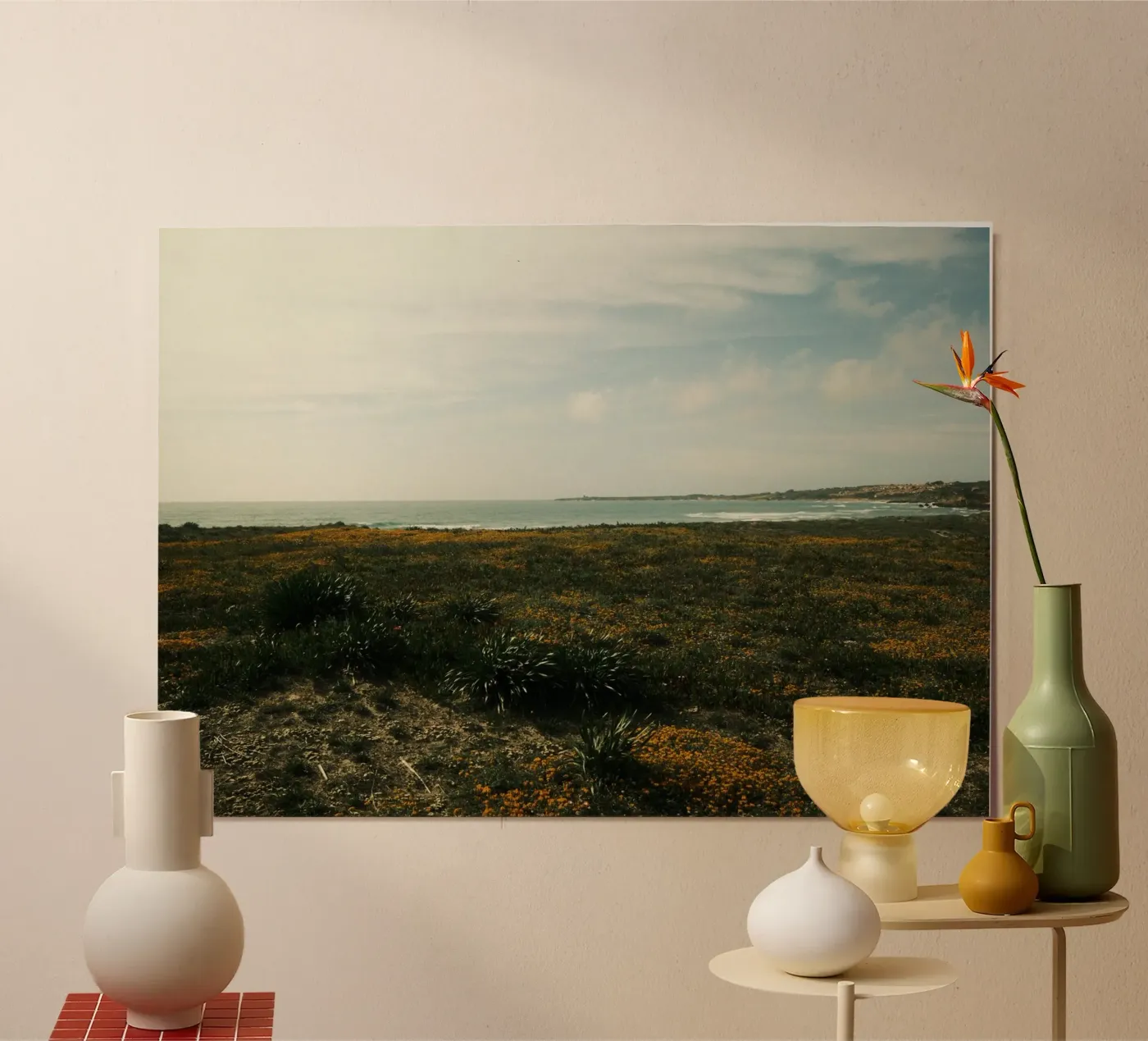 Golden Fields poster van FujiPrints