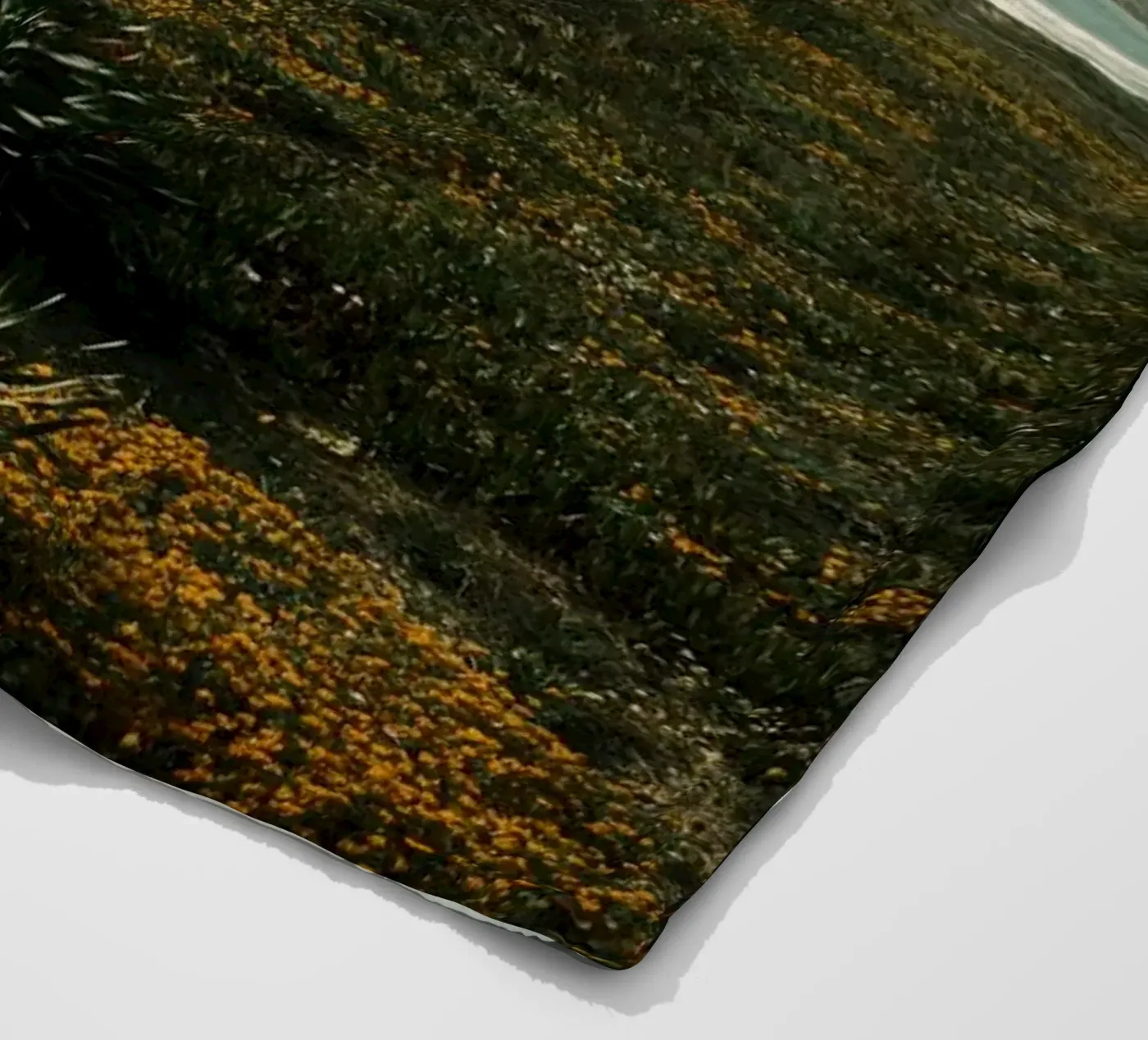 Golden Fields Fleecedecke von FujiPrints