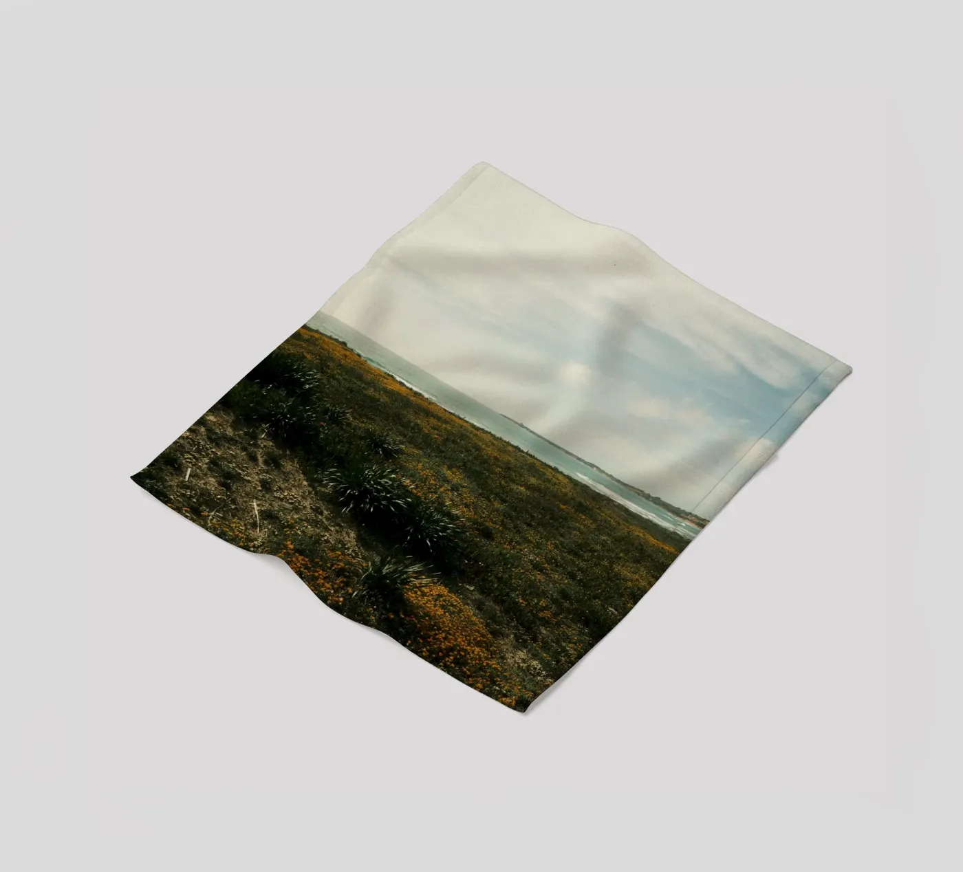 Golden Fields Fleecedecke von FujiPrints