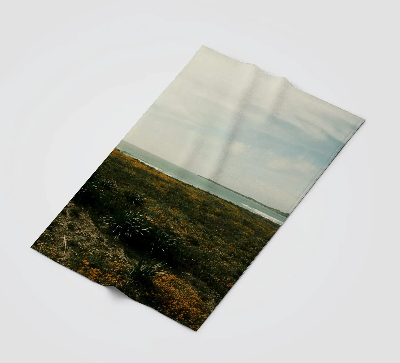 Golden Fields Fleecedecke von FujiPrints