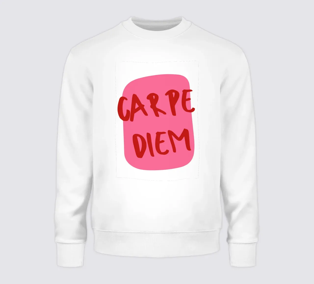 Carpe Diem, Tipografia, Citazione felpa da pdigitalprints