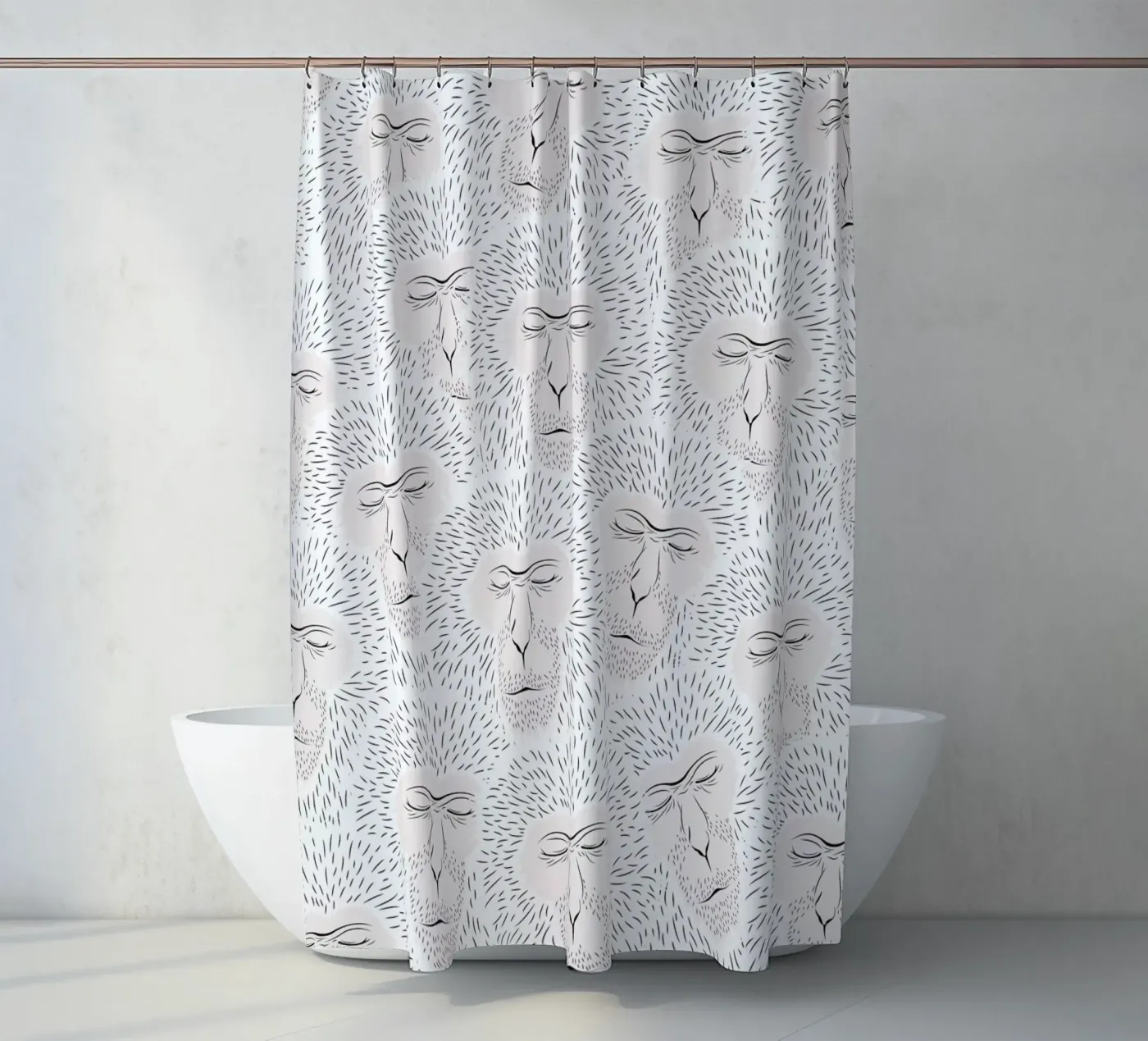 Keep Warm Duschvorhang von Ruei