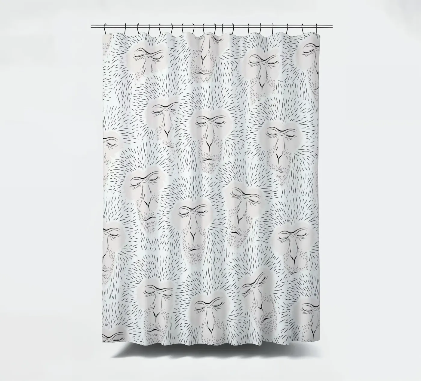 Keep Warm Duschvorhang von Ruei