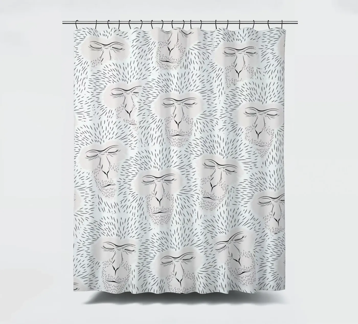 Keep Warm Duschvorhang von Ruei