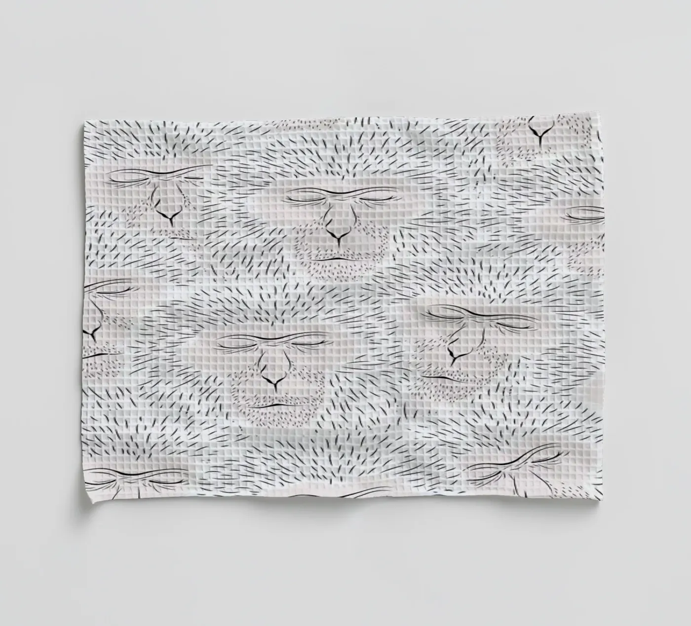Keep Warm tea towel by Ruei