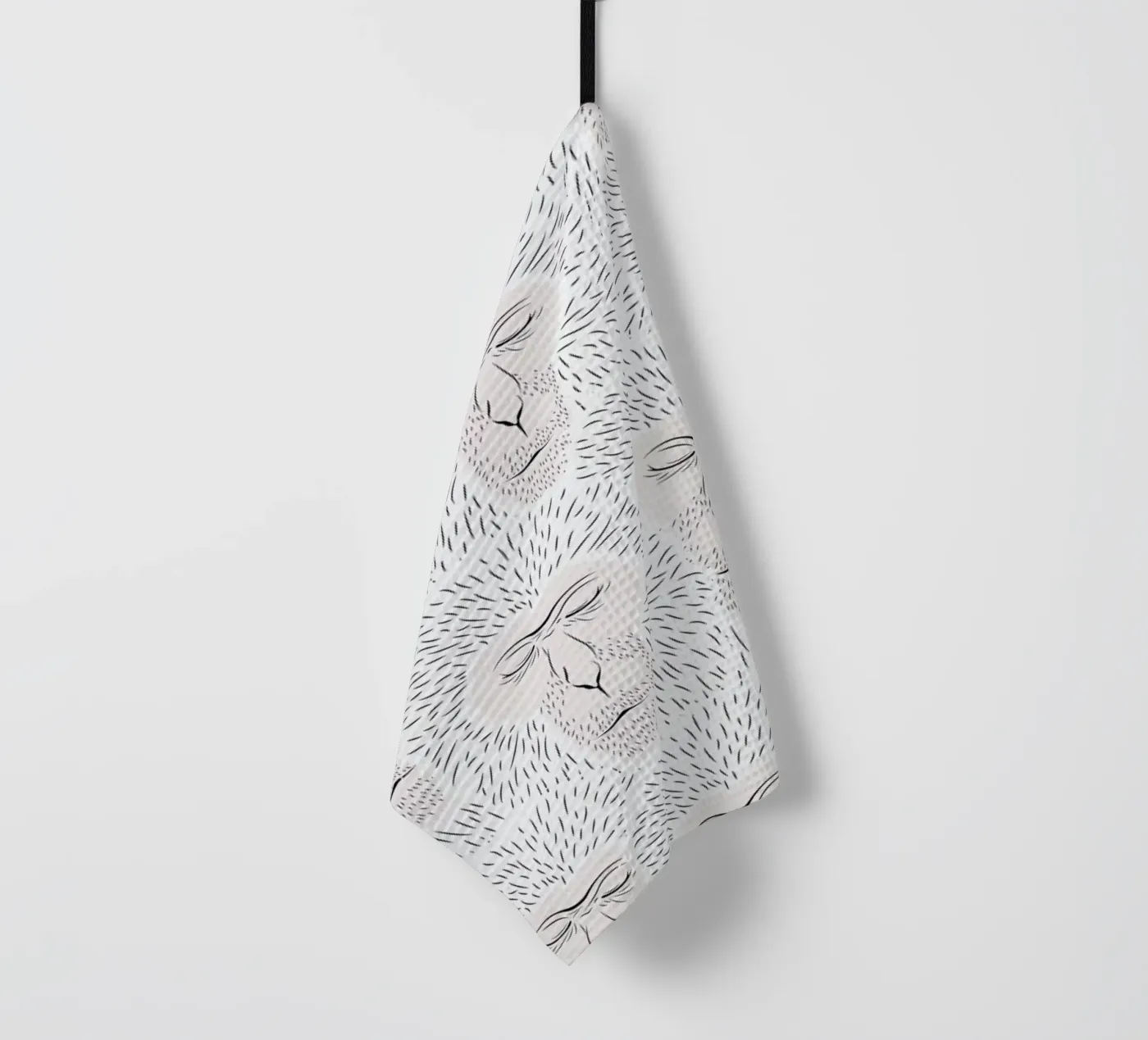 Keep Warm tea towel by Ruei