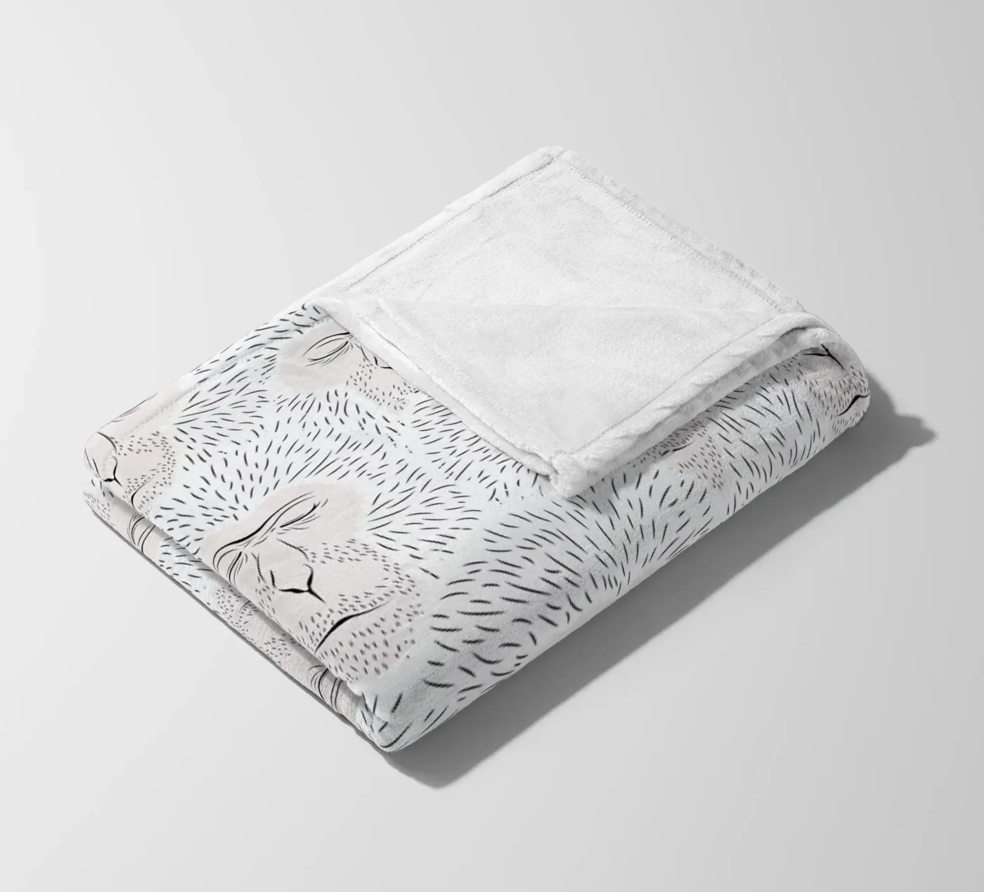 Keep Warm plaid polaire de Ruei