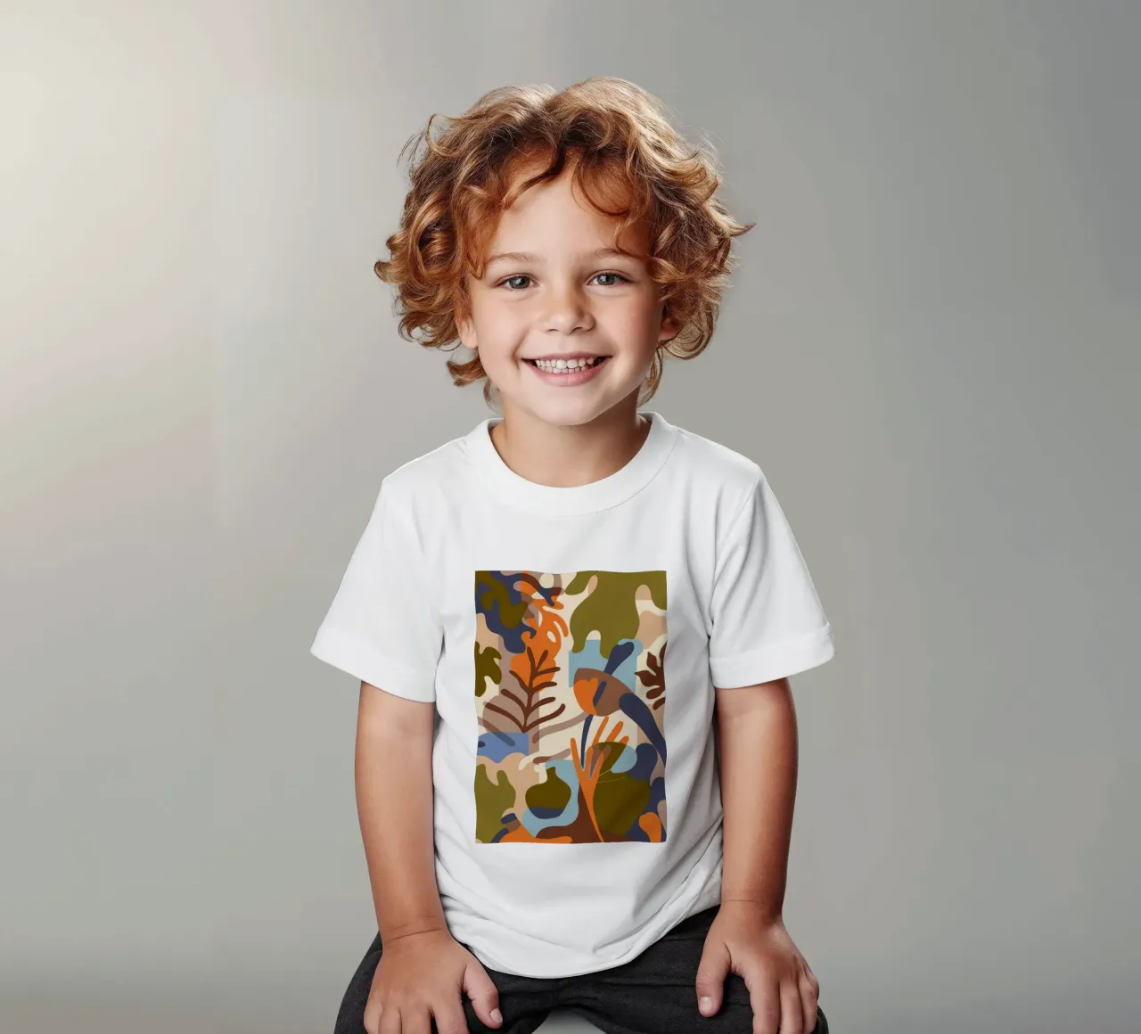 Abstract Foliage kids t-shirt by Artie Shifa