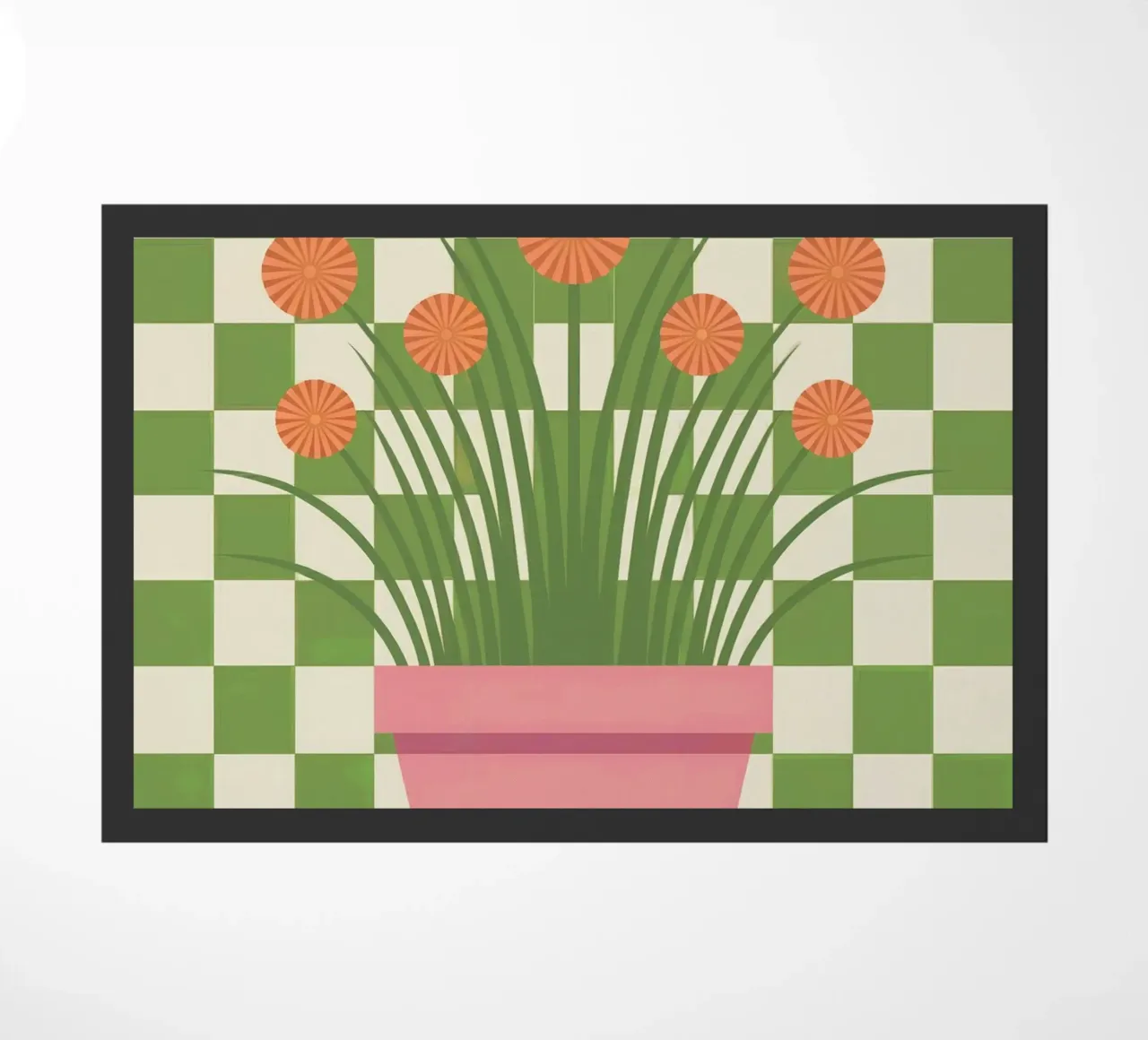 Fiori in vaso zerbino da logic