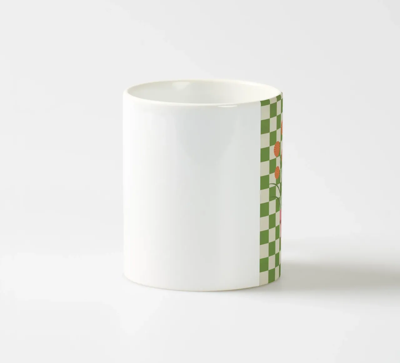 Fiori in vaso tazza in ceramica da logic