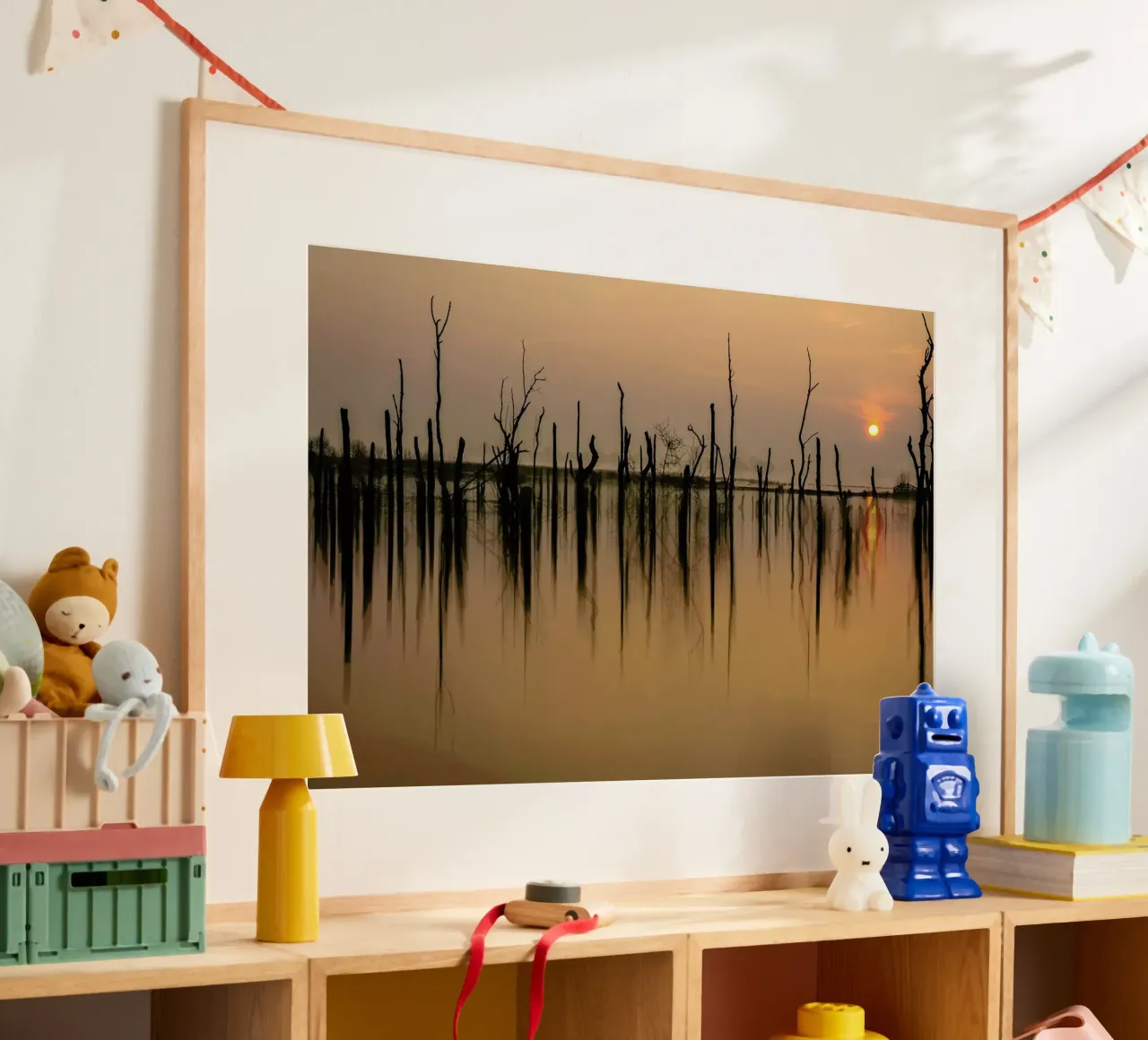 Drowned Forest - Piet Haaksma poster da Pictufy