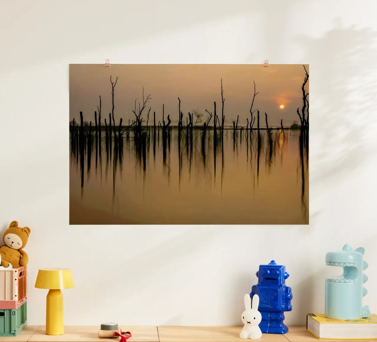 Drowned Forest - Piet Haaksma poster da Pictufy