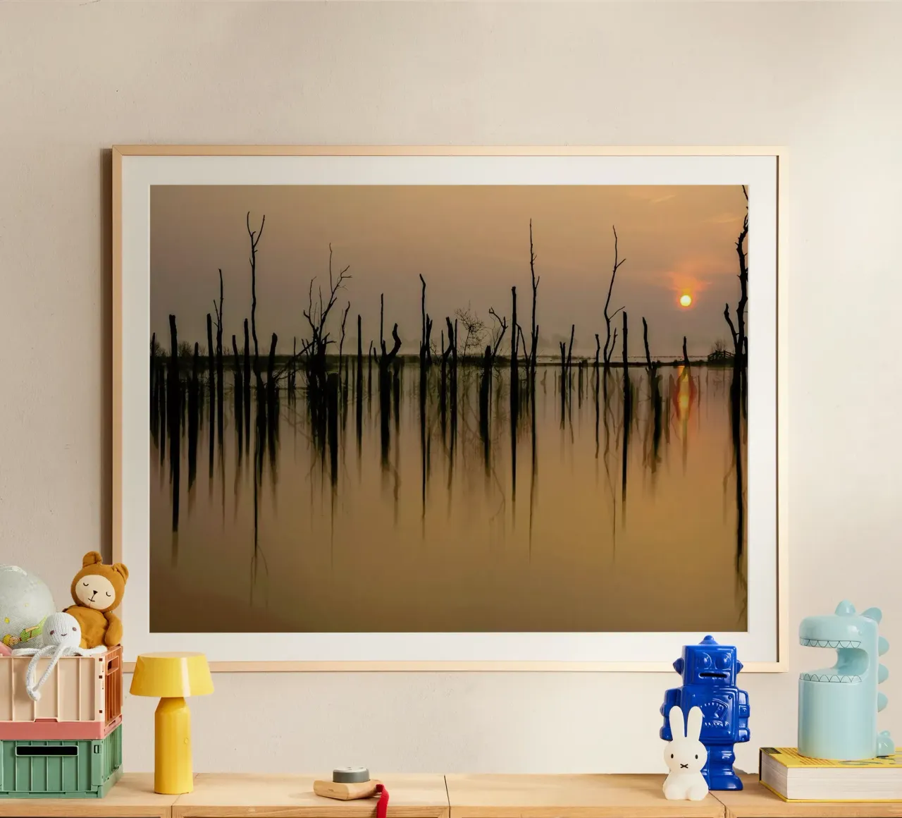 Drowned Forest - Piet Haaksma poster da Pictufy