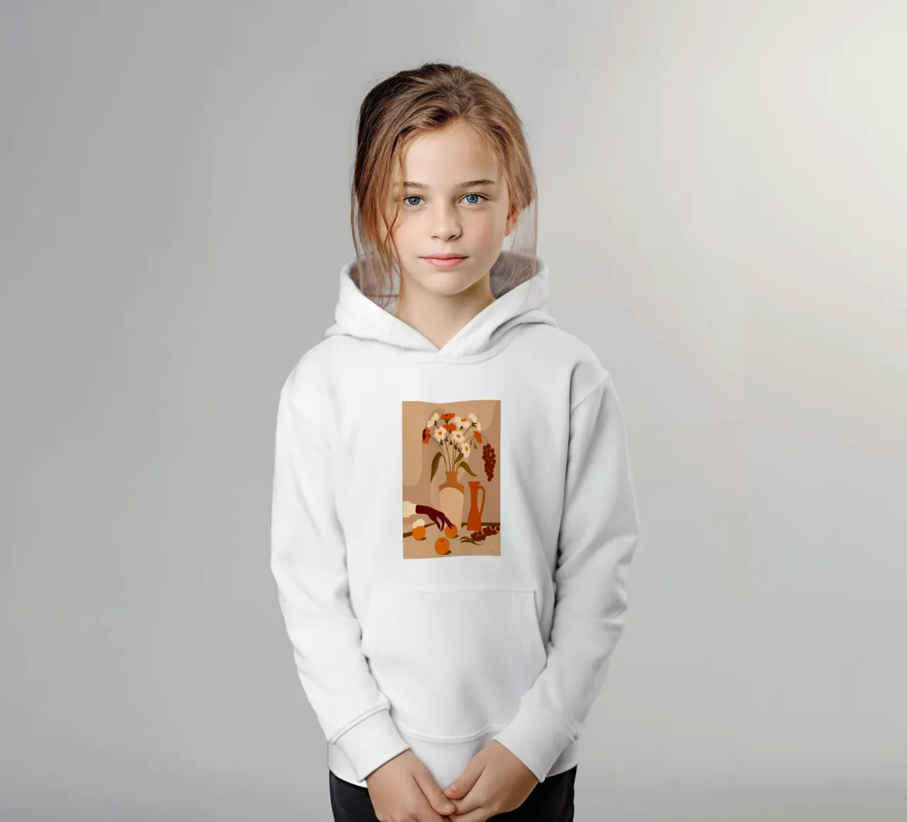 Raccolto autunnale felpa bambino con cappuccio da Artie Shifa