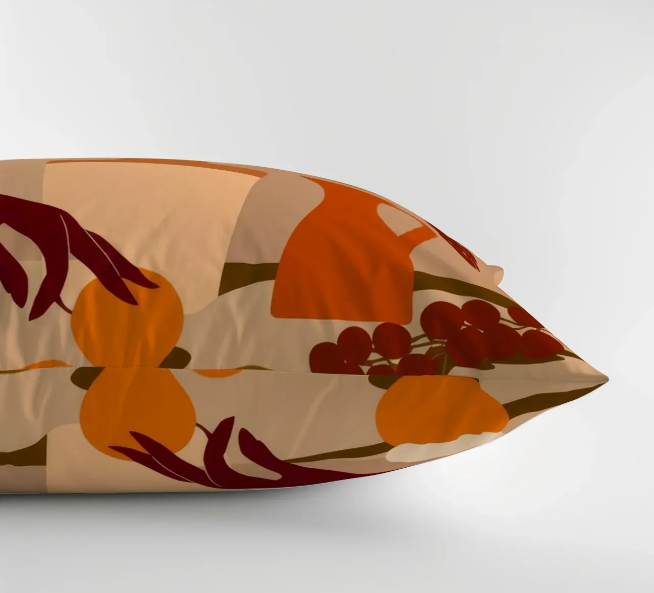 Autumn Harvest decorative cushion by Artie Shifa