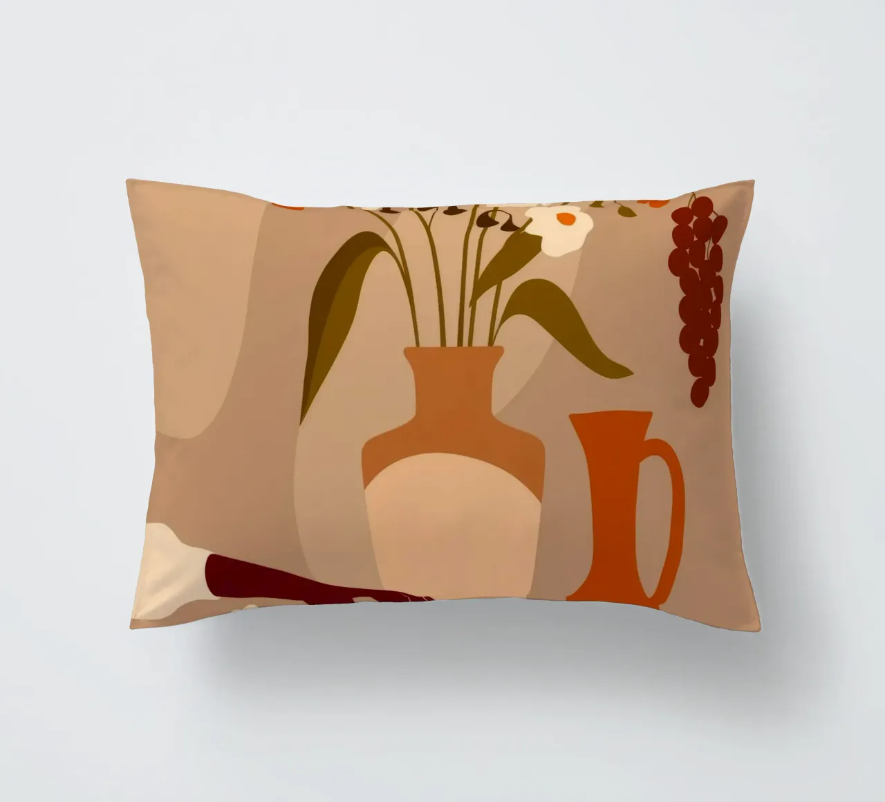 Autumn Harvest decorative cushion by Artie Shifa