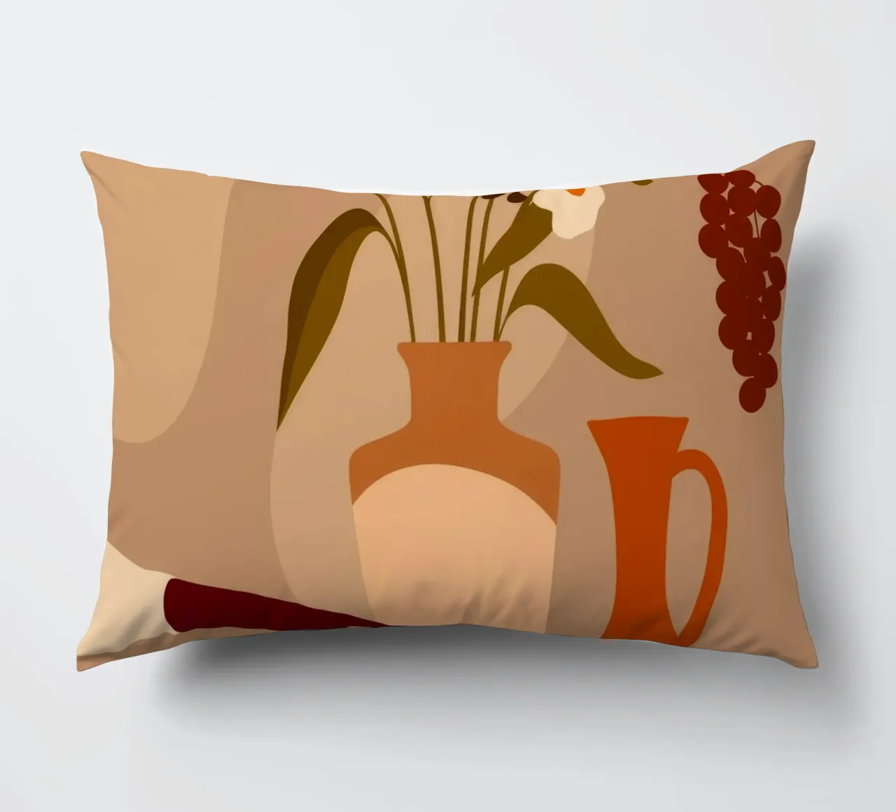 Autumn Harvest decorative cushion by Artie Shifa