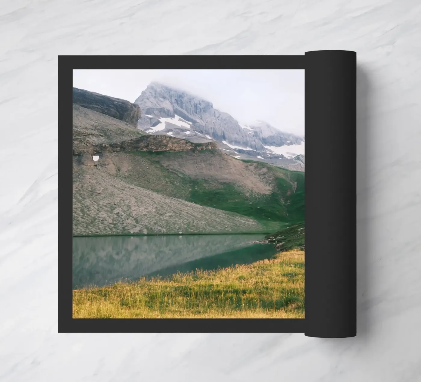 Mountain Lake Reflection zerbino da FujiSwiss