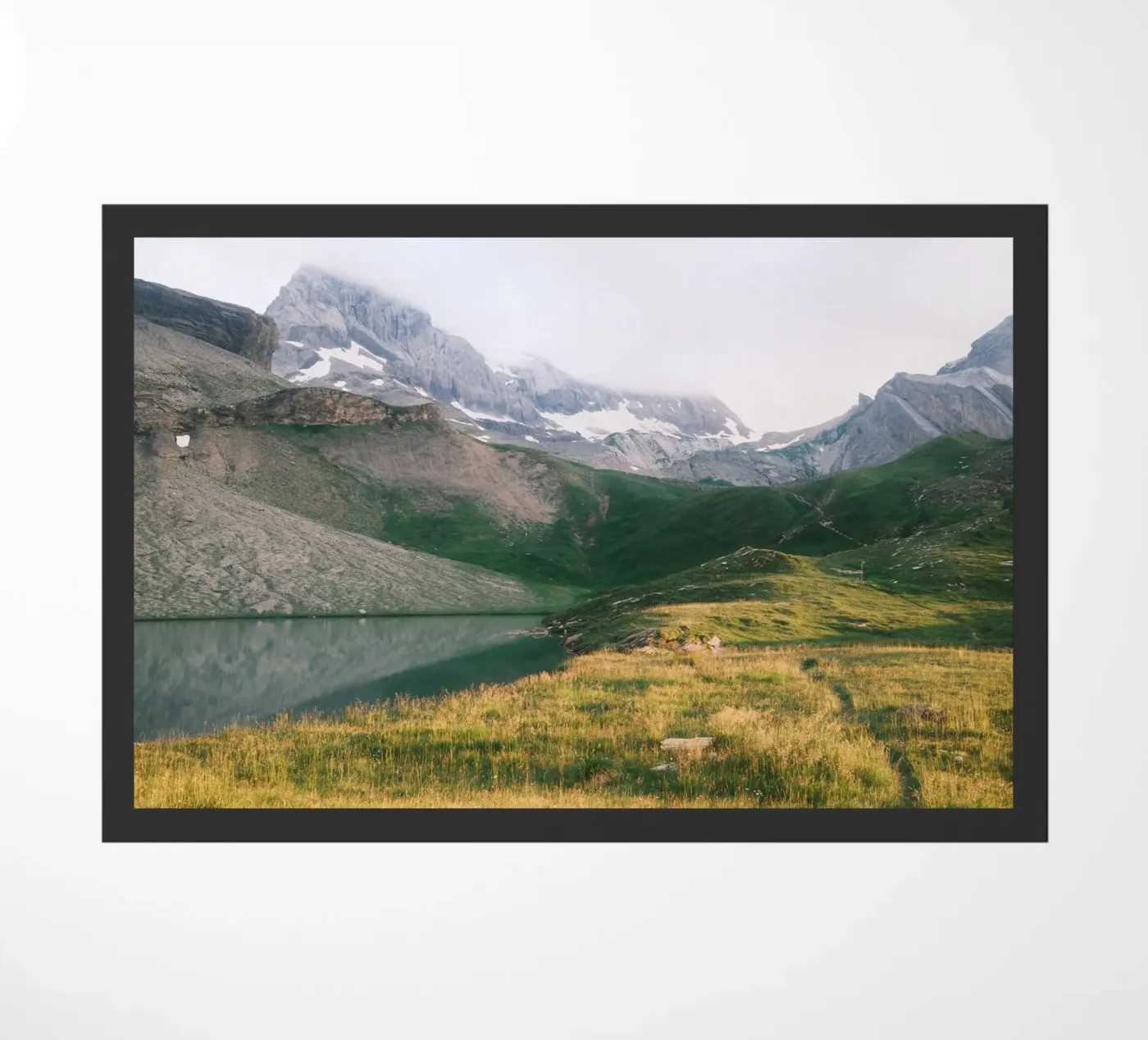 Mountain Lake Reflection zerbino da FujiSwiss