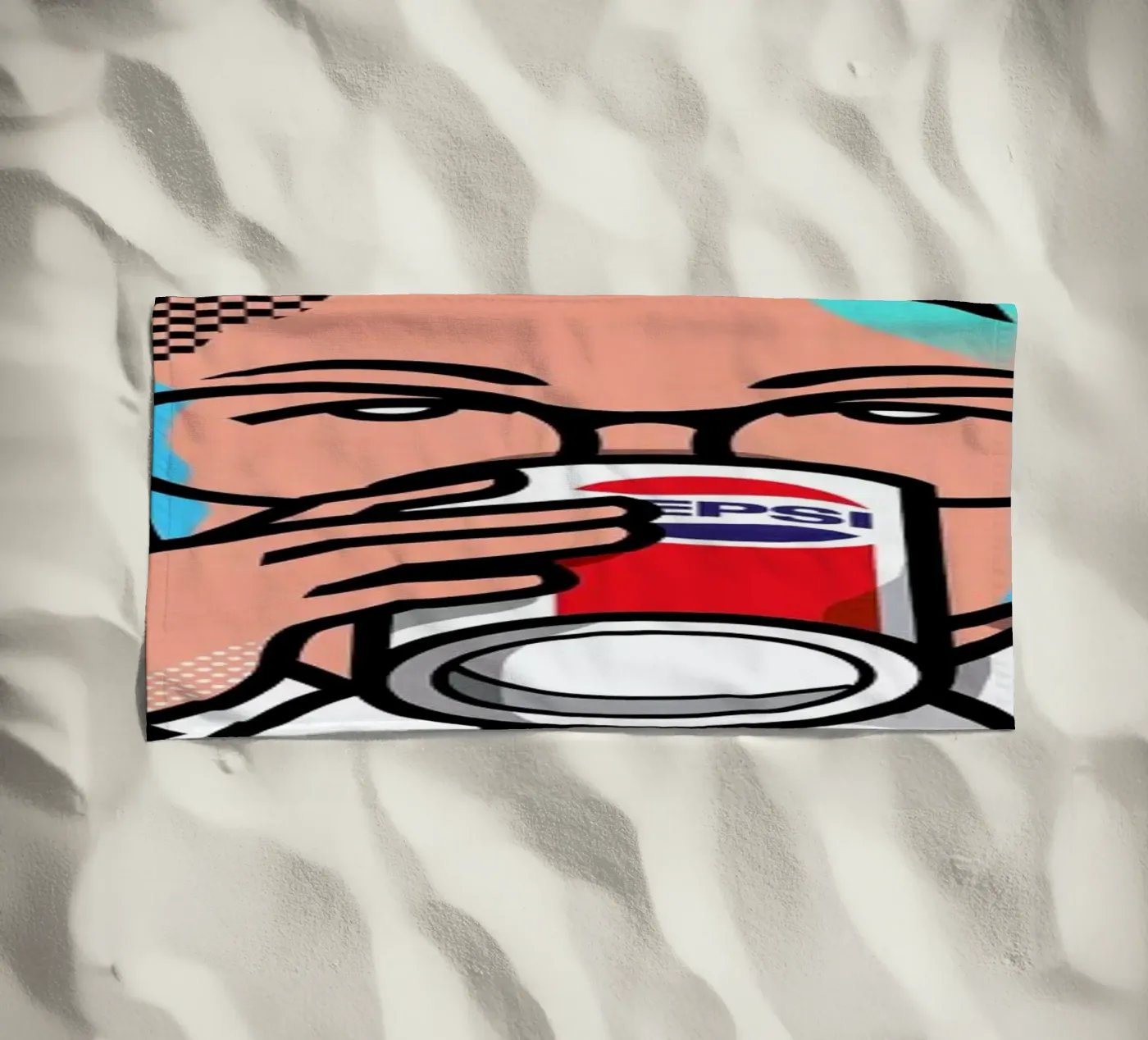 Fuller beach towel by Van Orton Design