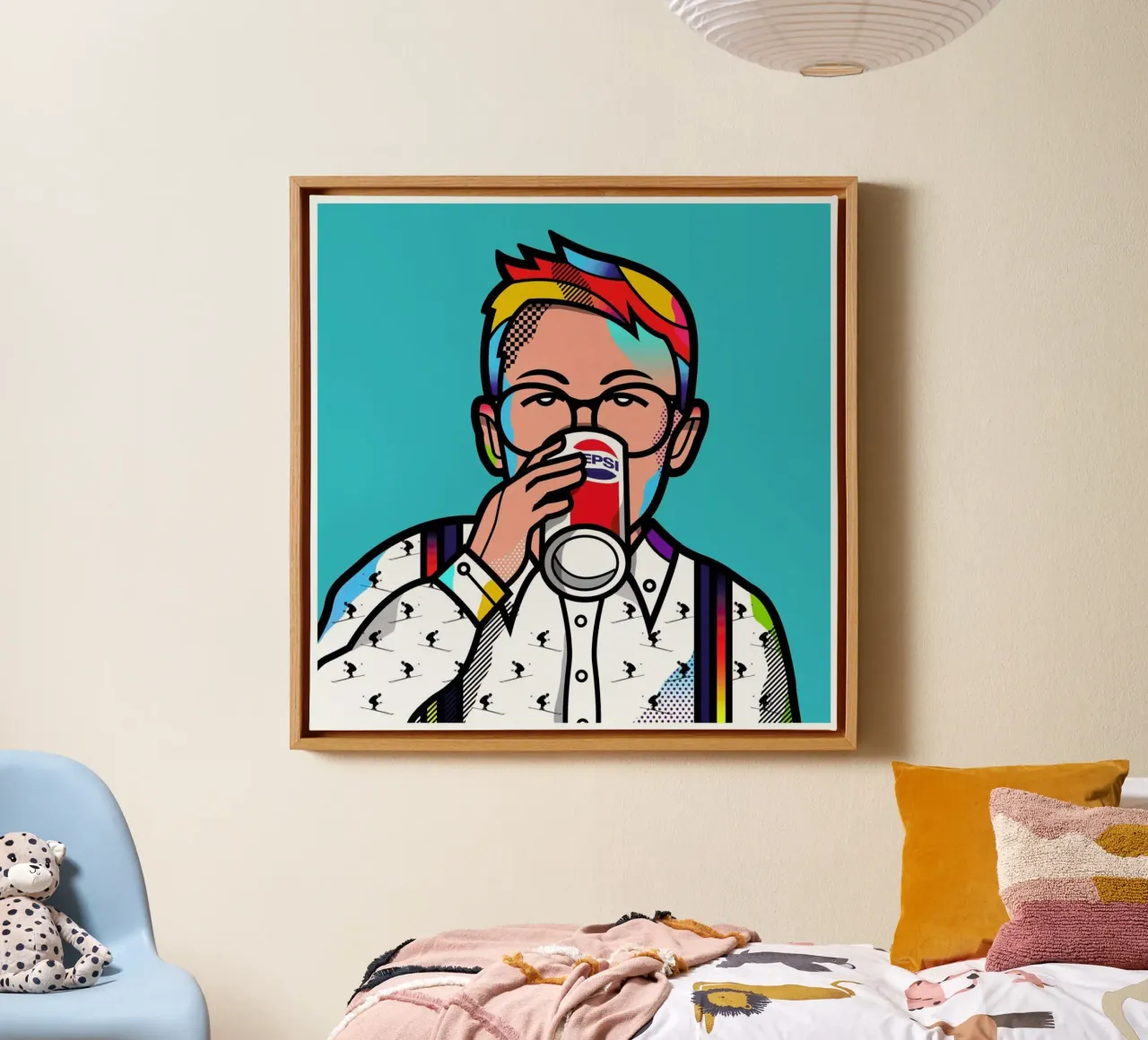 Fuller canvas met Baklijst van Van Orton Design