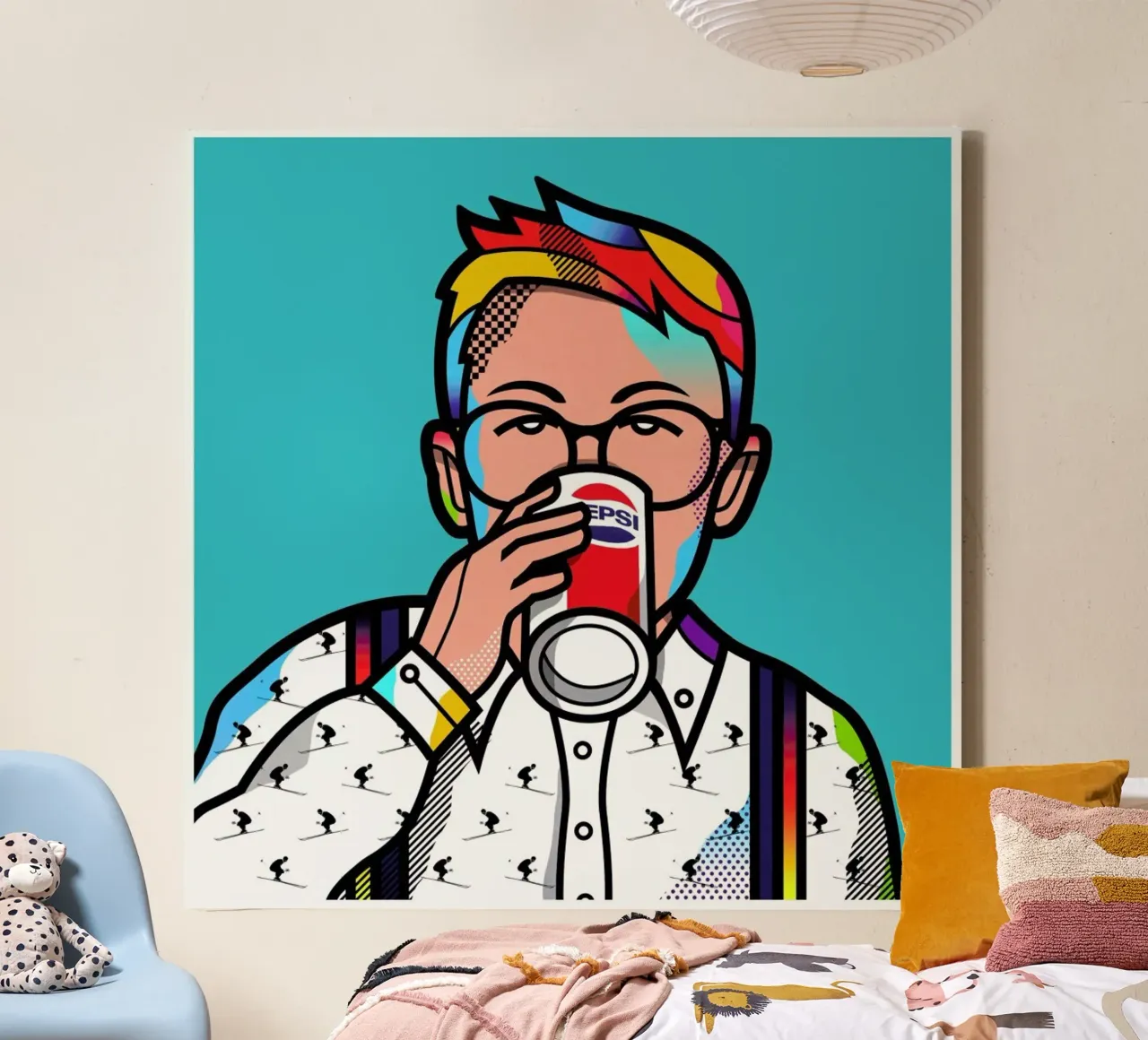 Fuller canvas met Baklijst van Van Orton Design