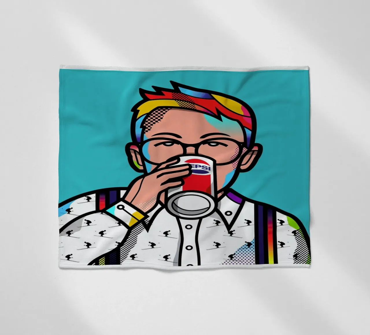 Fuller Fleecedecke von Van Orton Design