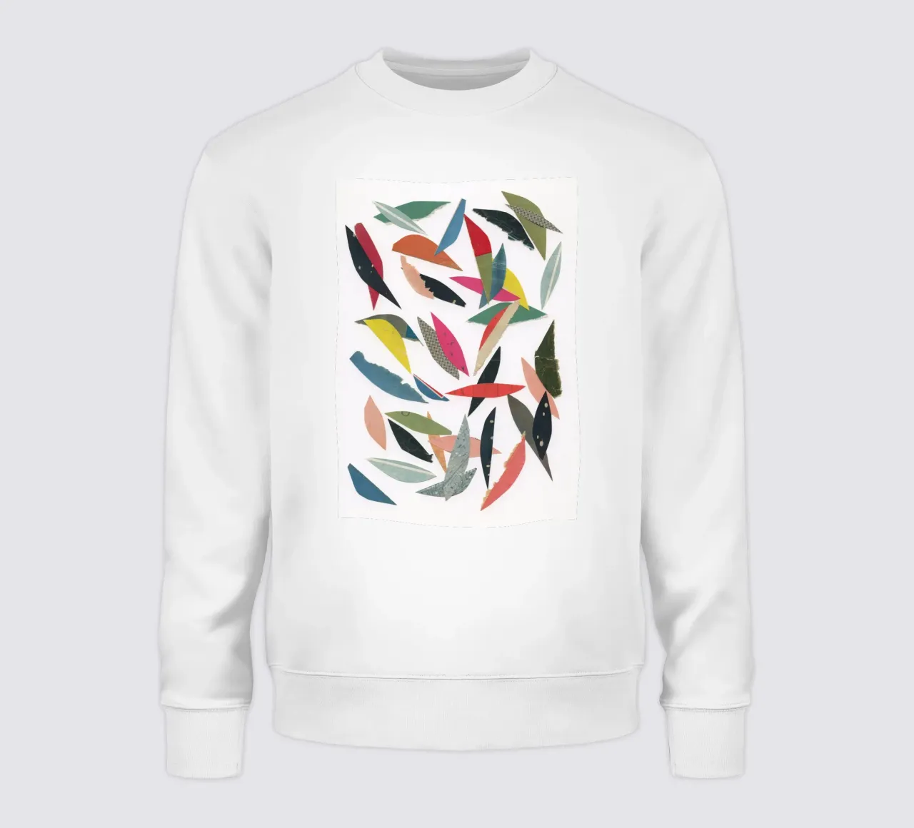 Falling Leaves II sweatshirt by Cassia Beck Collage