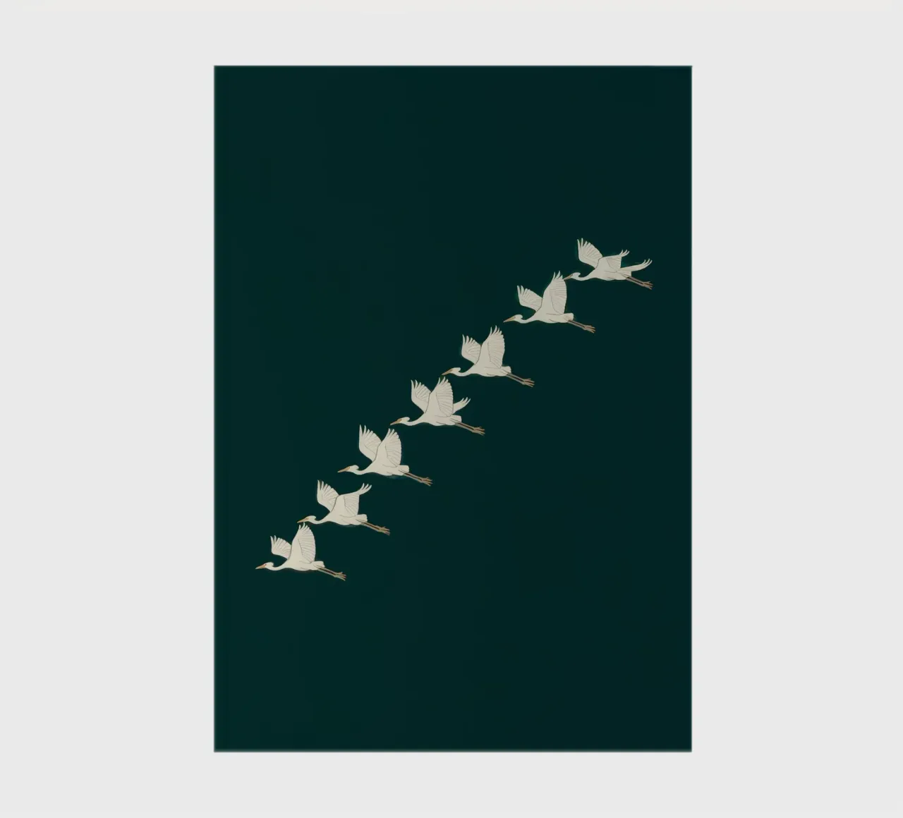 Flock Of Swans notebook by logic