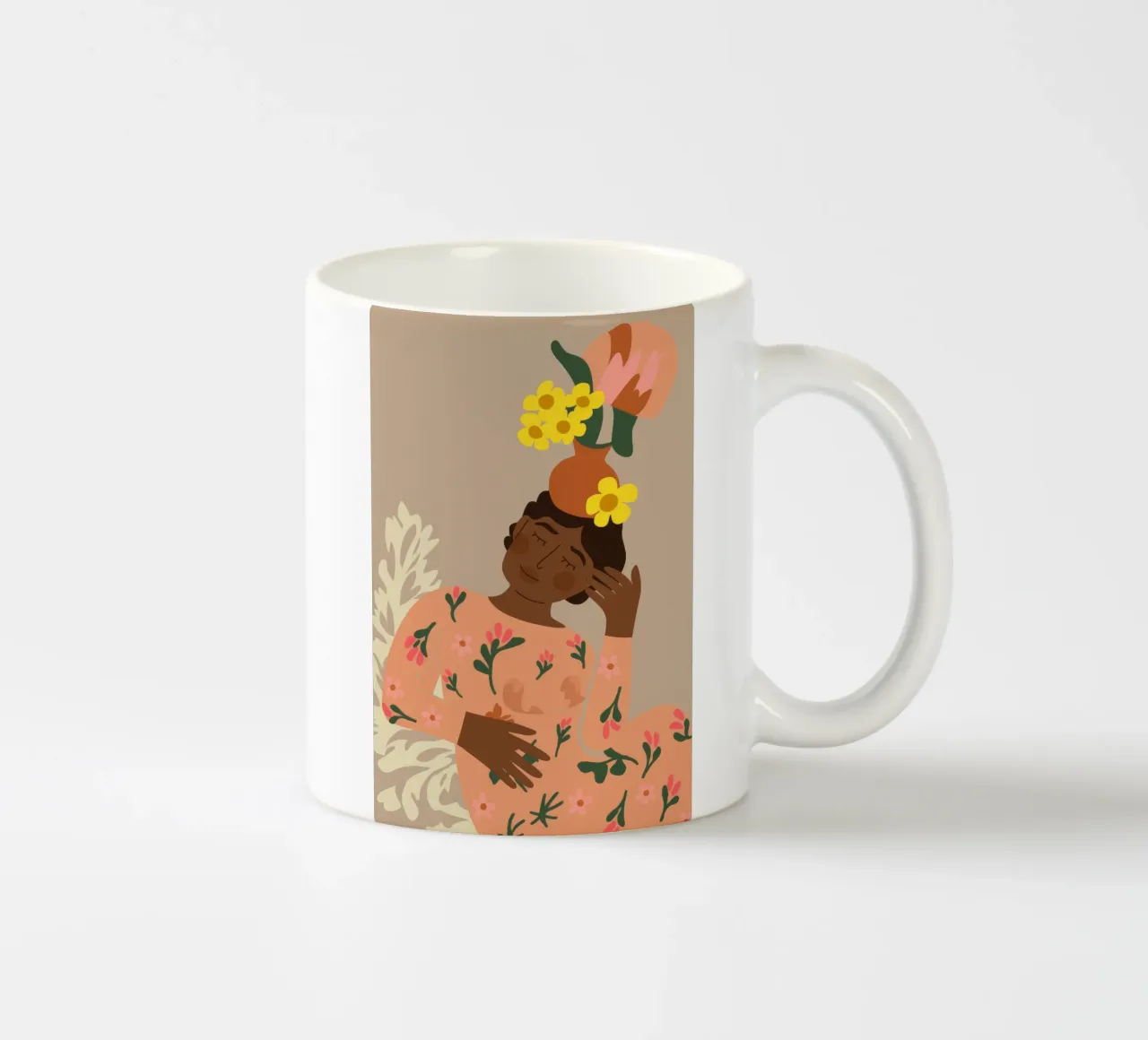 Fantasie d'autunno tazza in ceramica da Artie Shifa