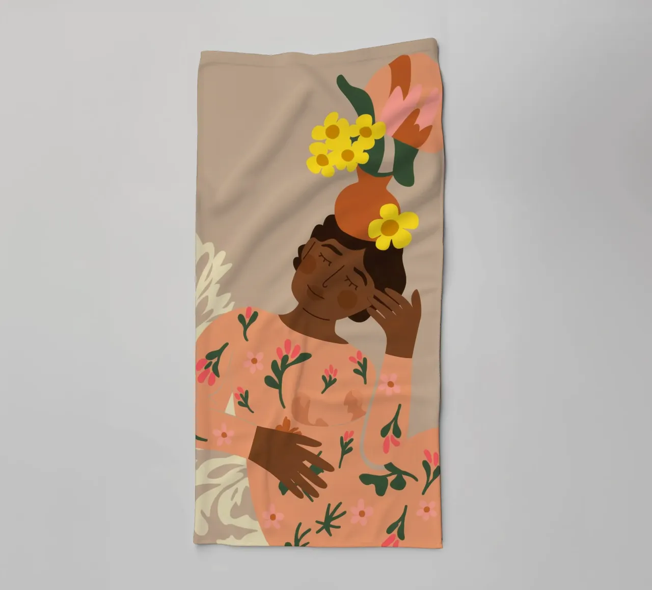 Autumn Reverie towel by Artie Shifa