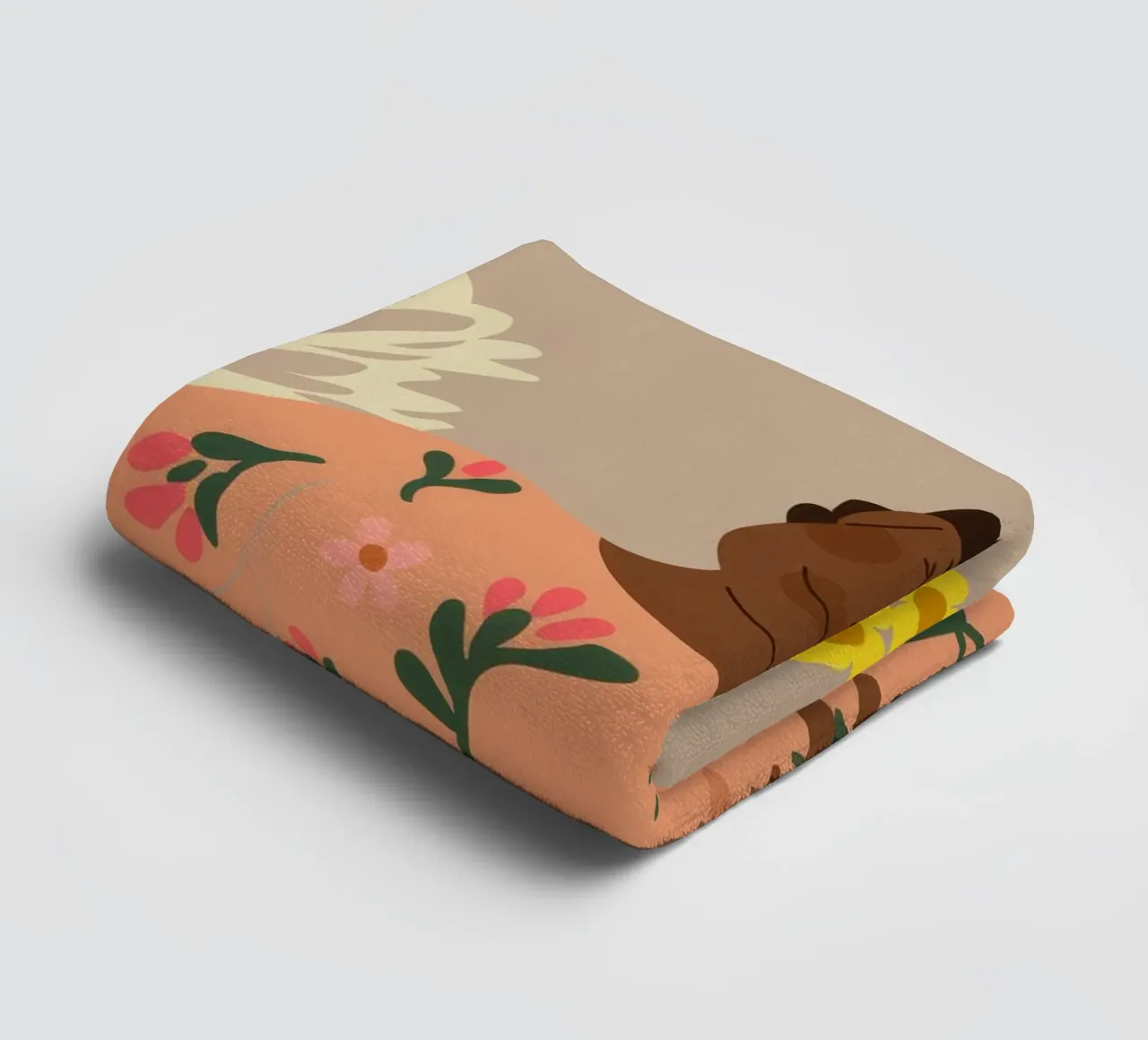 Autumn Reverie towel by Artie Shifa